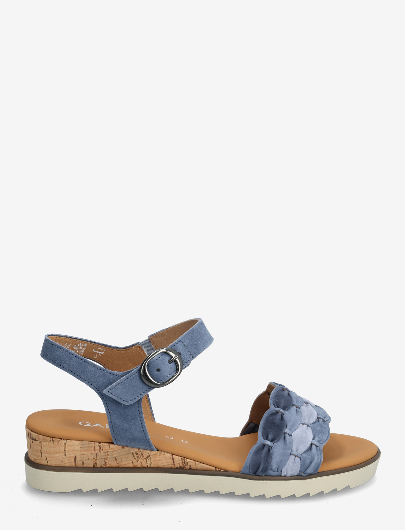 Gabor - Wedge sandal - sandaletit - jeans blue - 1