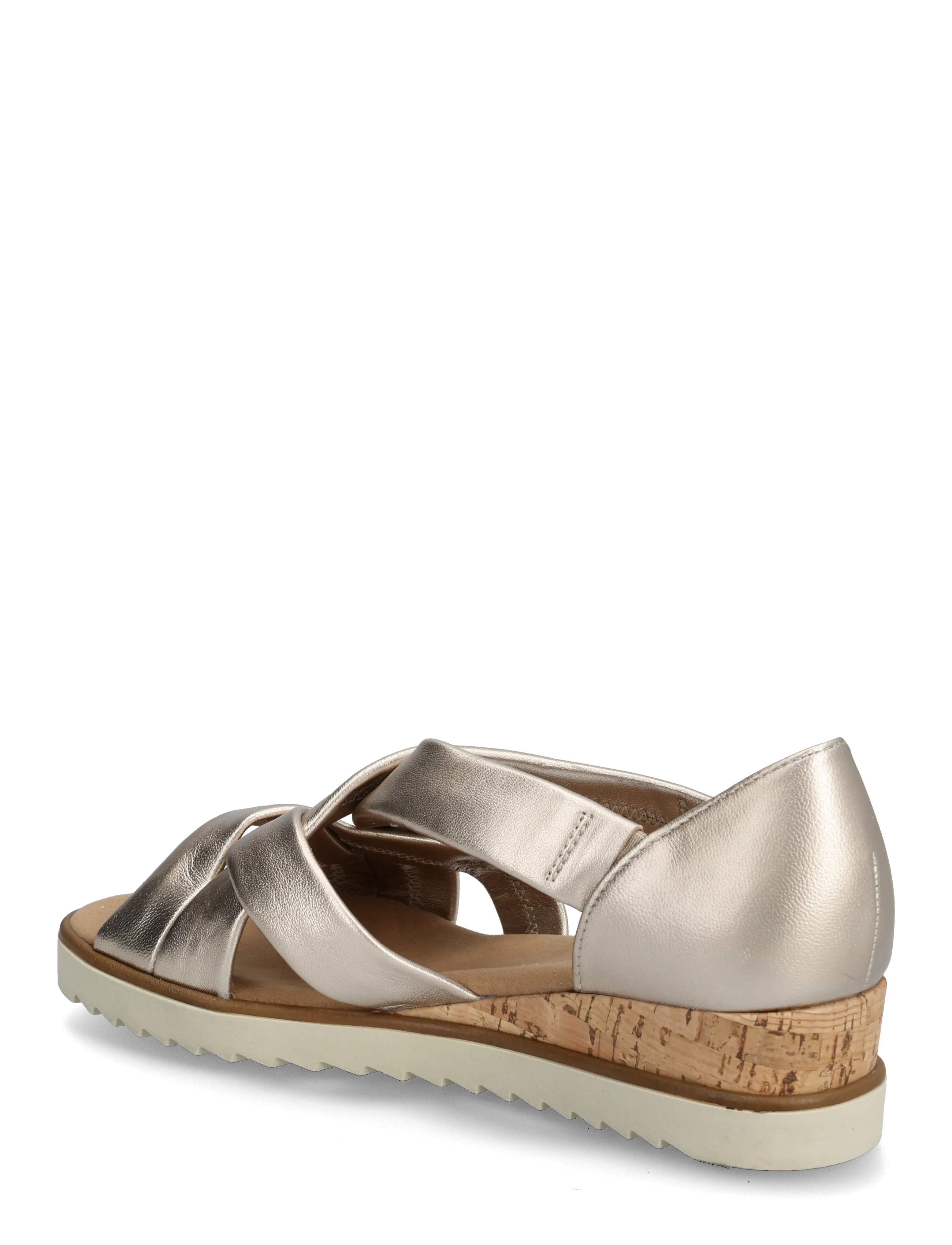 Gabor - Wedge sandal - heeled espadrilles - soft gold - 2