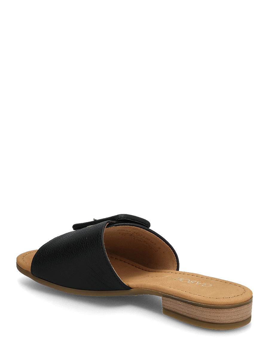 Gabor - Slip-in - flade sandaler - black - 2