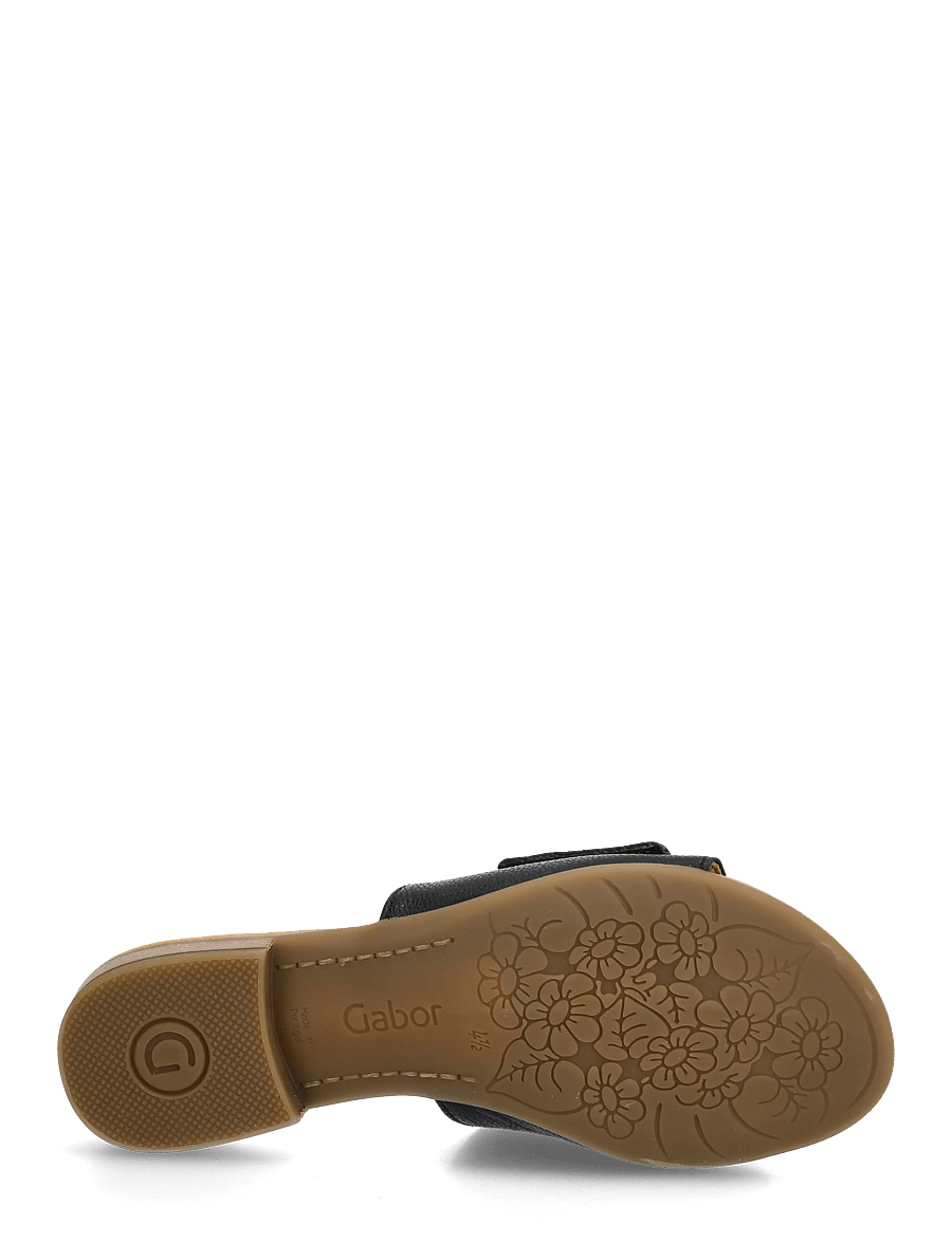 Gabor - Slip-in - flade sandaler - black - 4