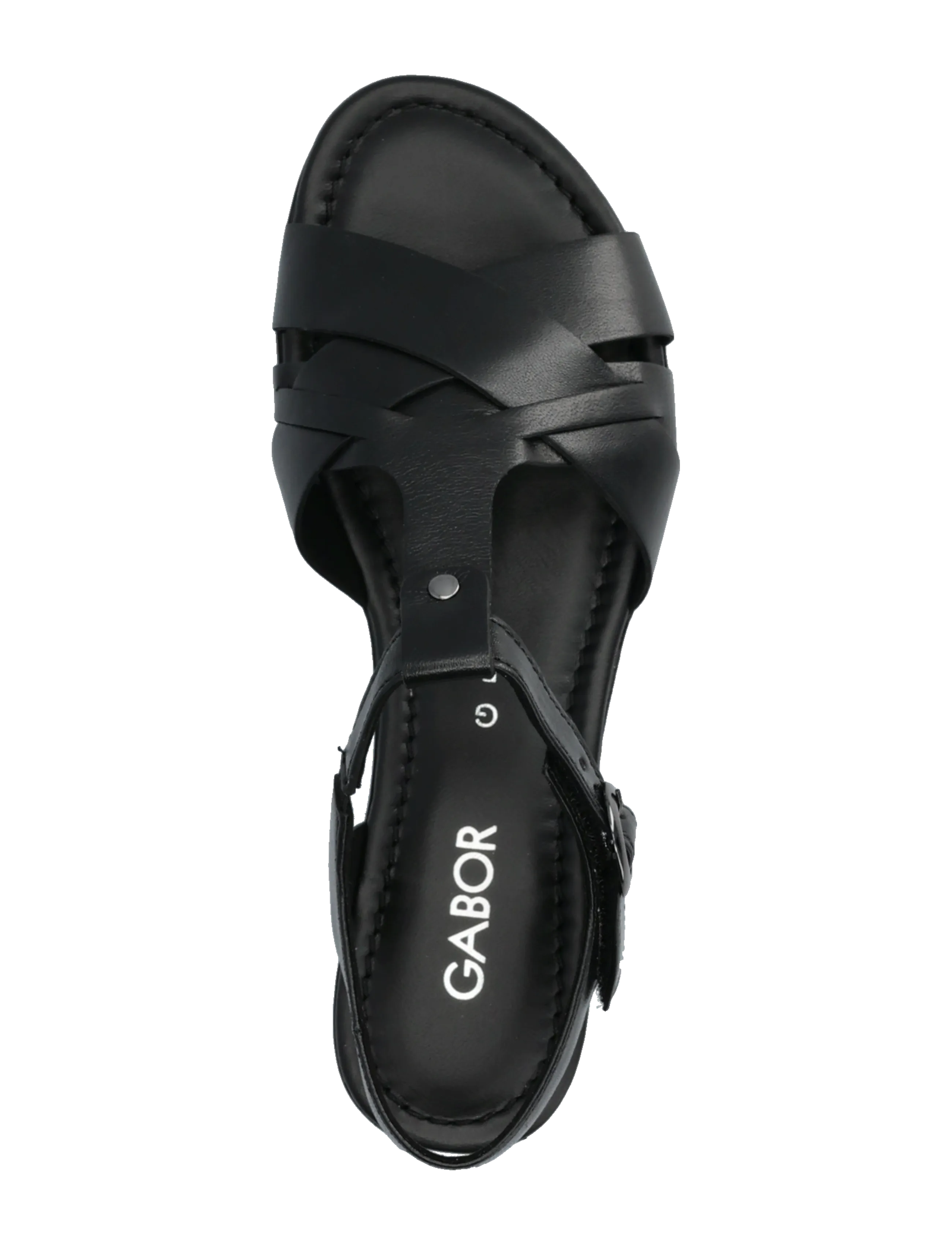 Gabor - Flat sandal - gladiator sandals - black - 3