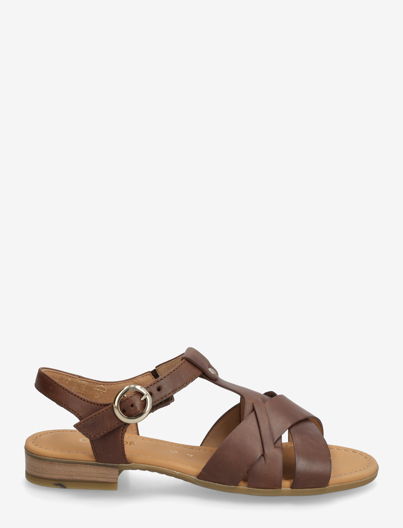 Gabor - Flat sandal - gladiatorsandaler - brown - 1