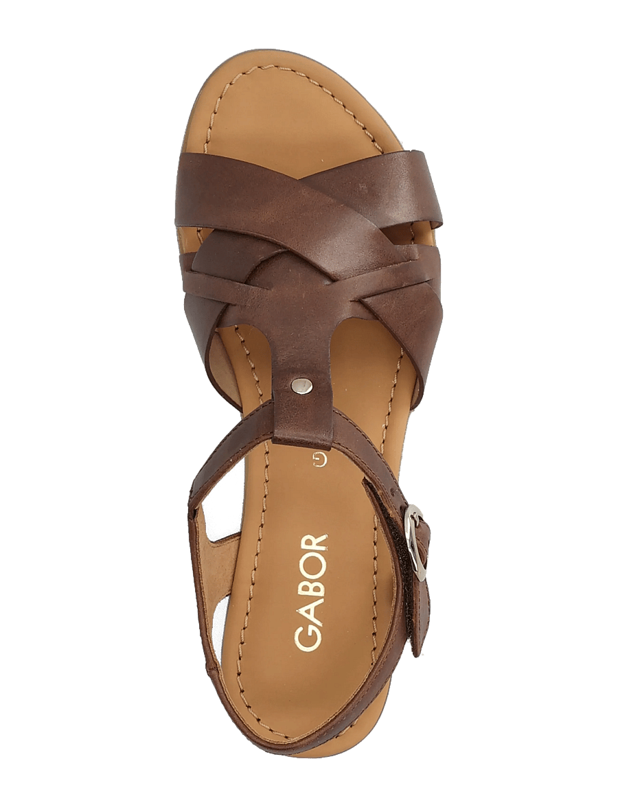 Gabor - Flat sandal - gladiator-sandalen - brown - 3