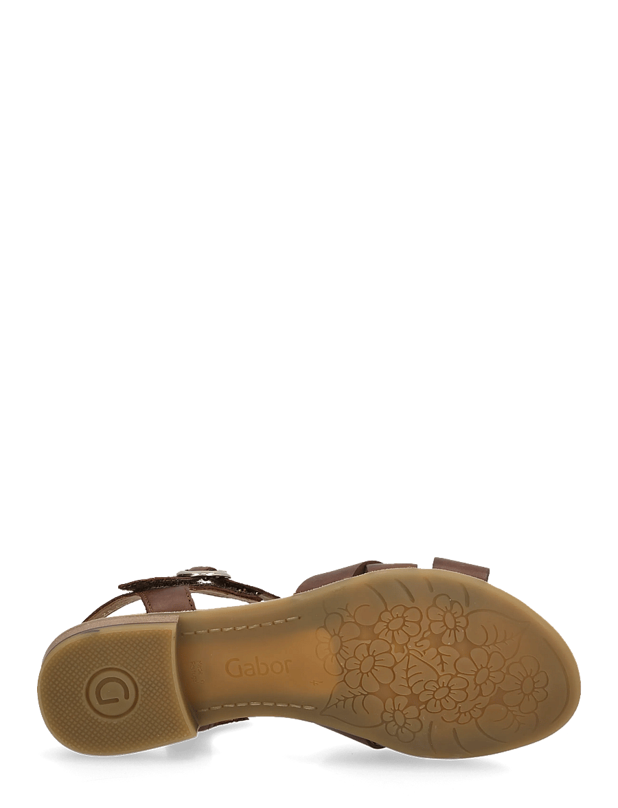 Gabor - Flat sandal - gladiator-sandalen - brown - 4