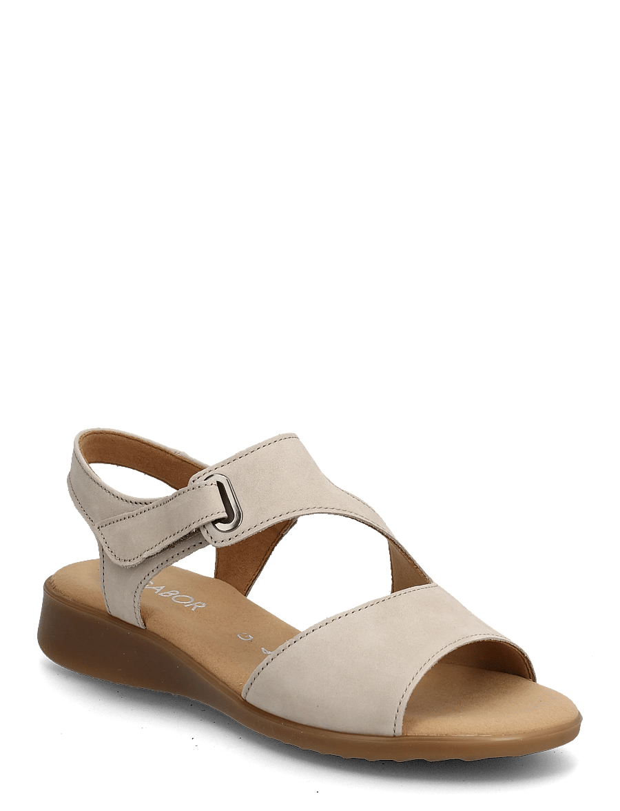 Gabor - Sandal - flade sandaler - beige - 0