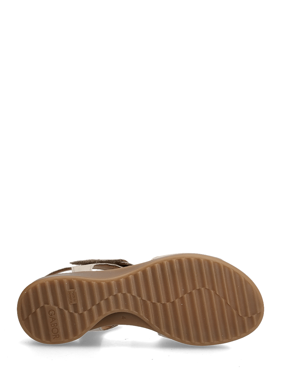 Gabor - Sandal - flade sandaler - beige - 4