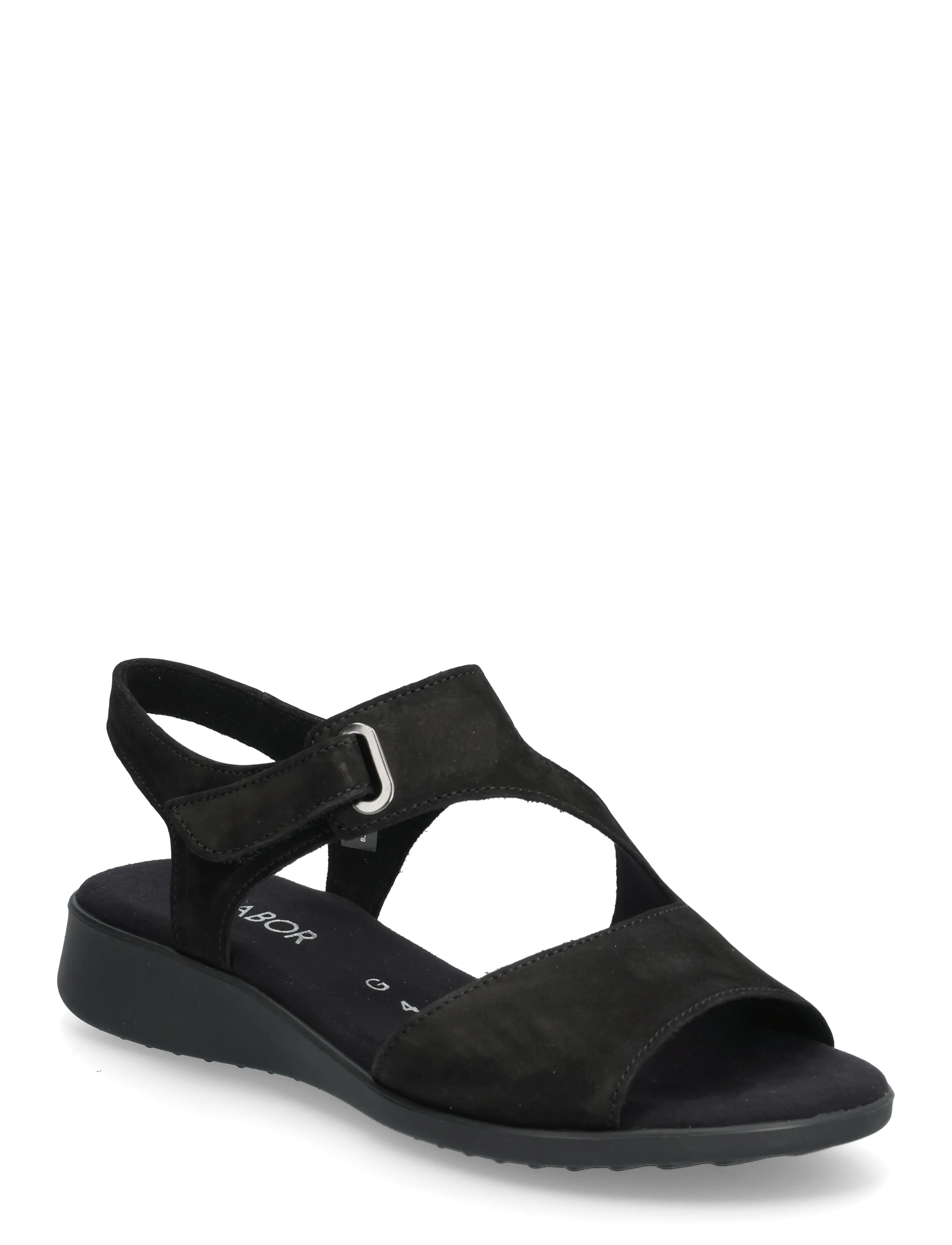 Gabor Sandal, 37.5, Black, Sandaler > Flade Sandals, Dame
