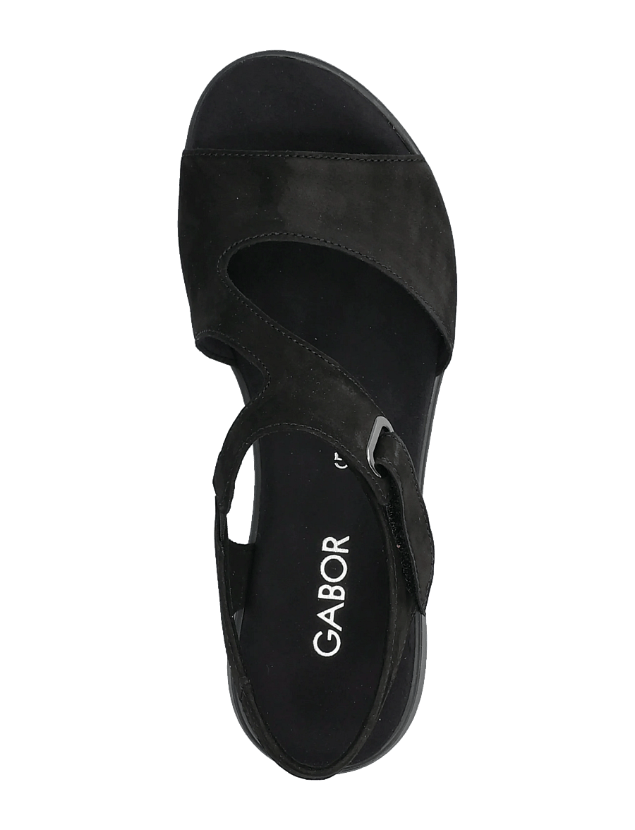 Gabor - Sandal - flade sandaler - black - 3