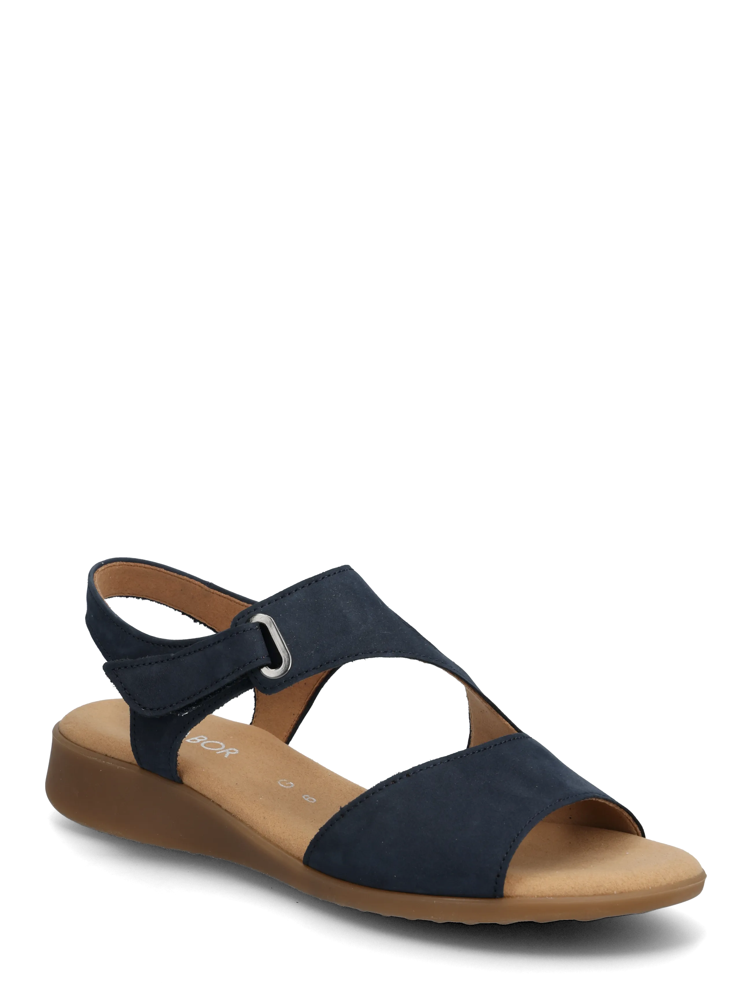 Gabor Sandal, 37.5, Navy, Sandaler > Flade Sandals, Dame