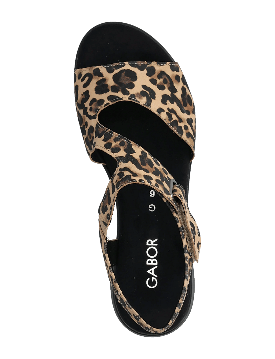 Gabor - Sandal - flade sandaler - leopard - 3