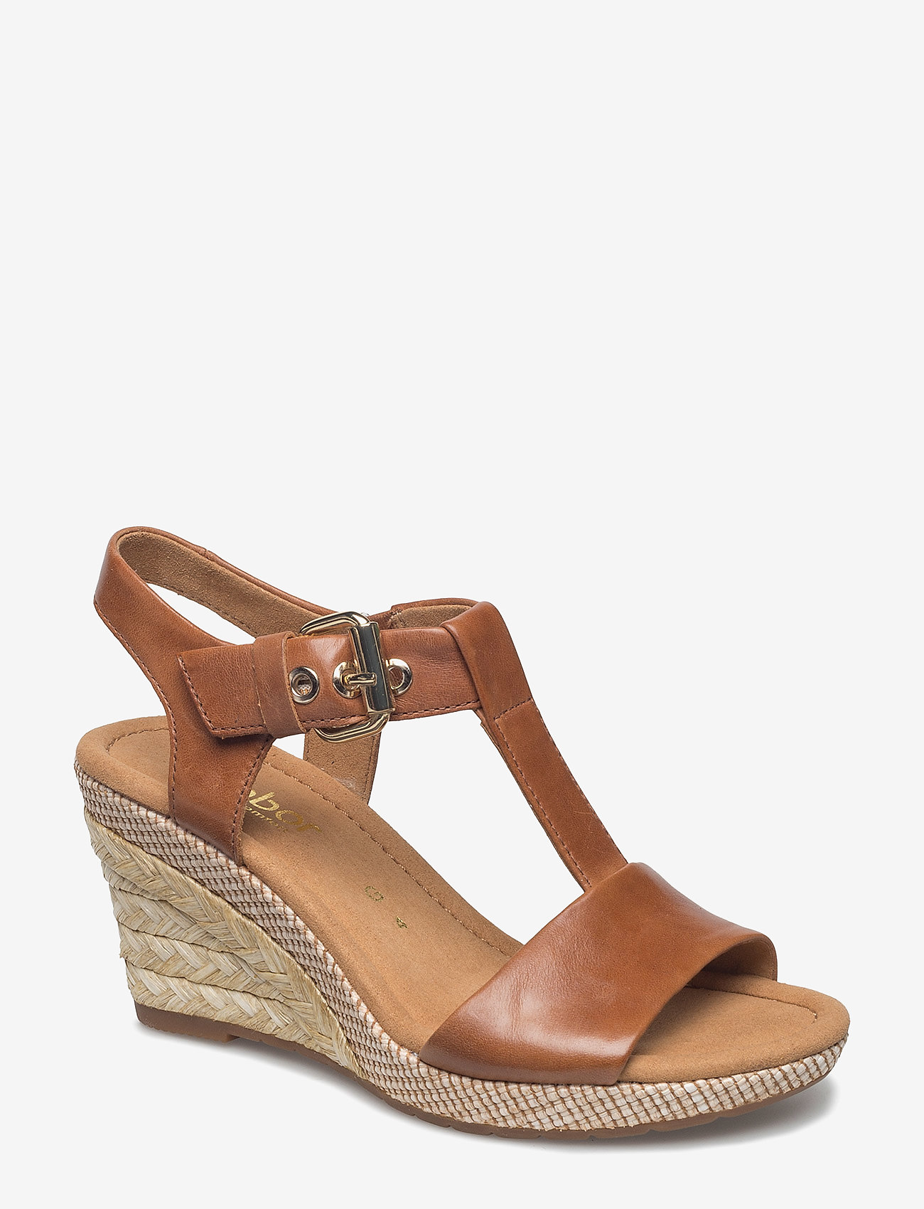 Gabor - Wedge sandal - brown - 0