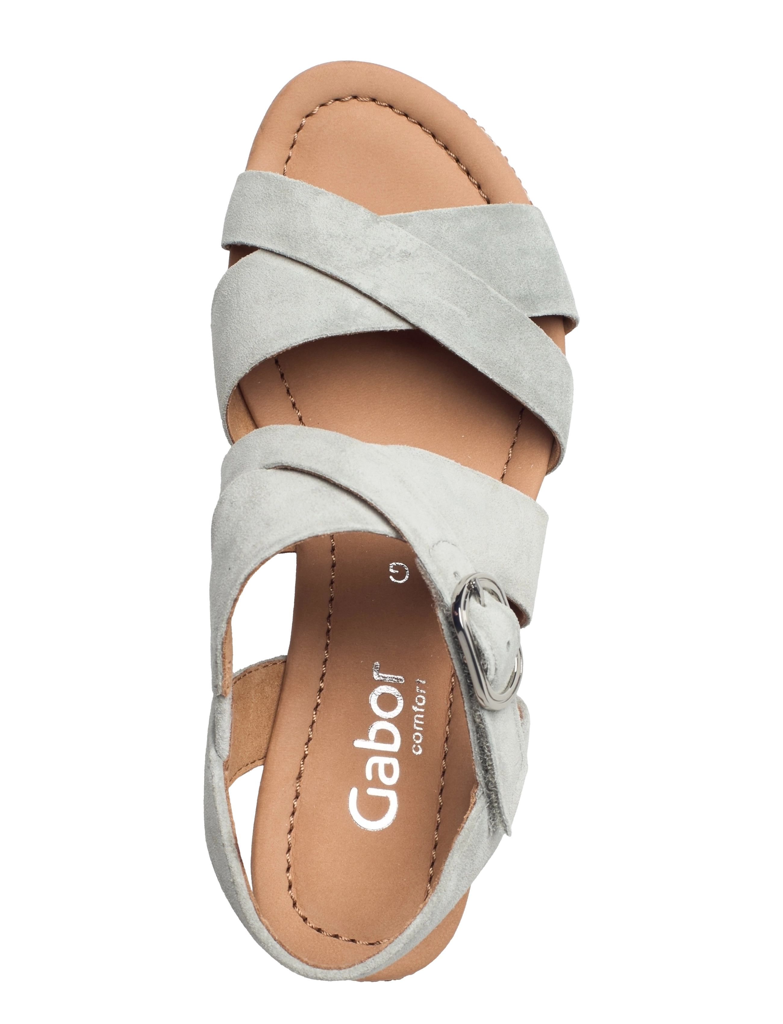 Gabor - Wedge sandal - green - 3