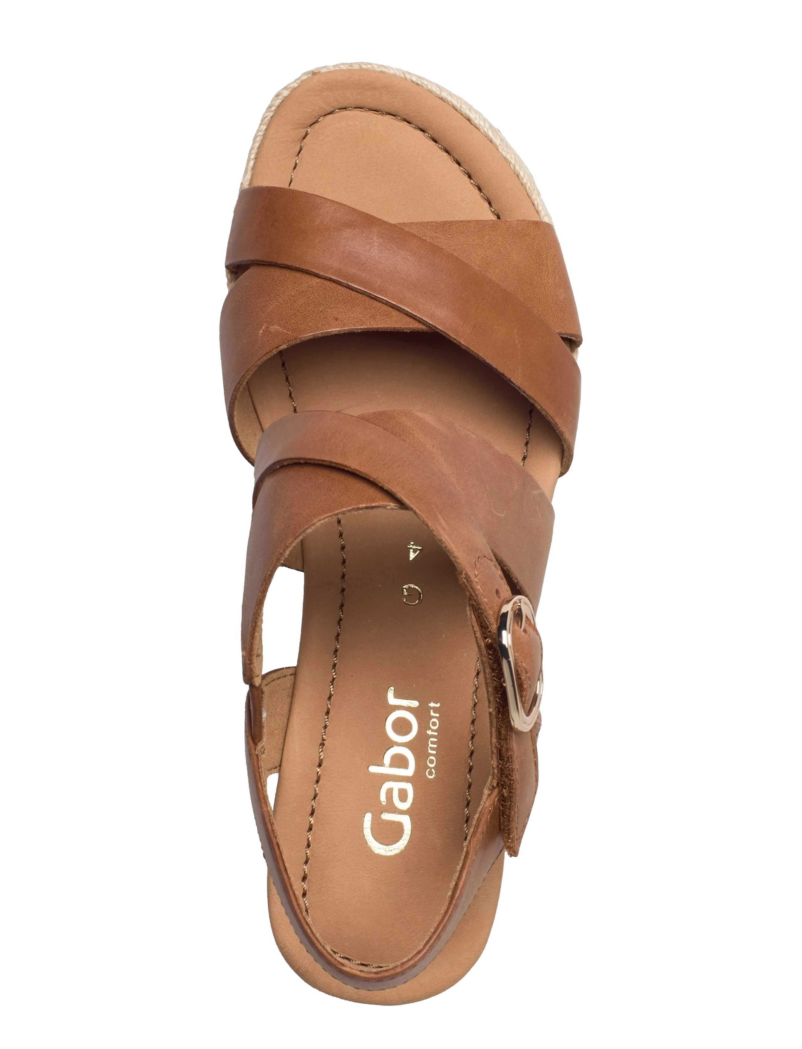 Gabor - Wedge sandal - brown - 3