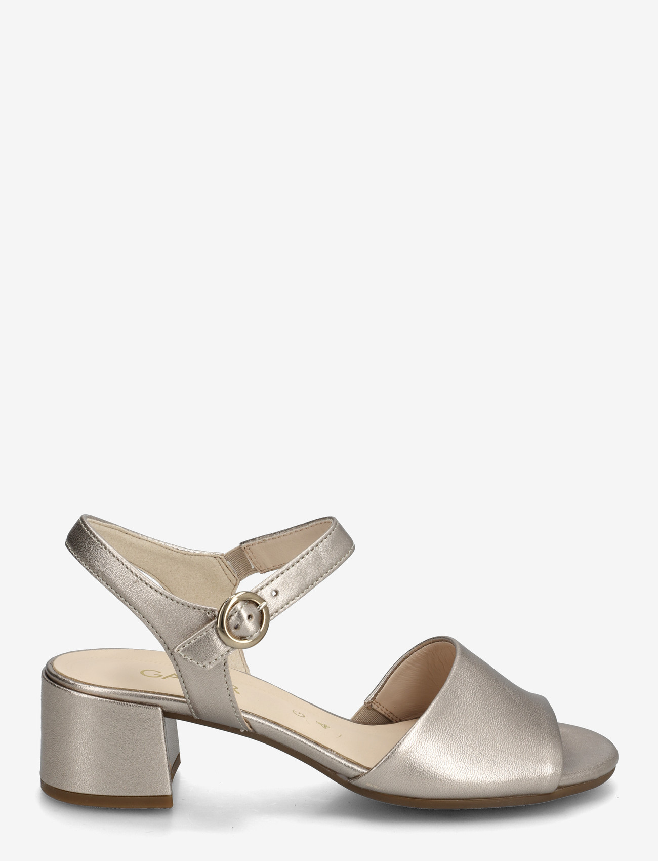 Gabor - Ankle-strap sandal - sandaletten - soft gold - 1