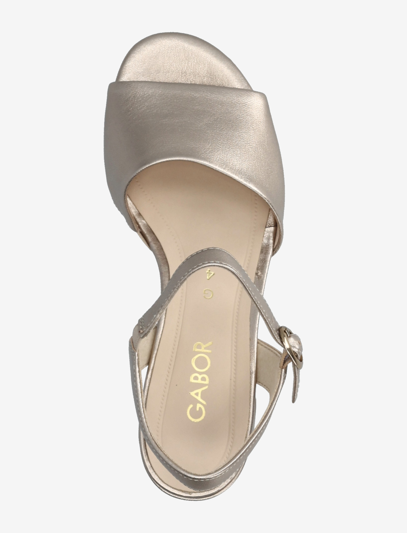Gabor - Ankle-strap sandal - sandaletten - soft gold - 3