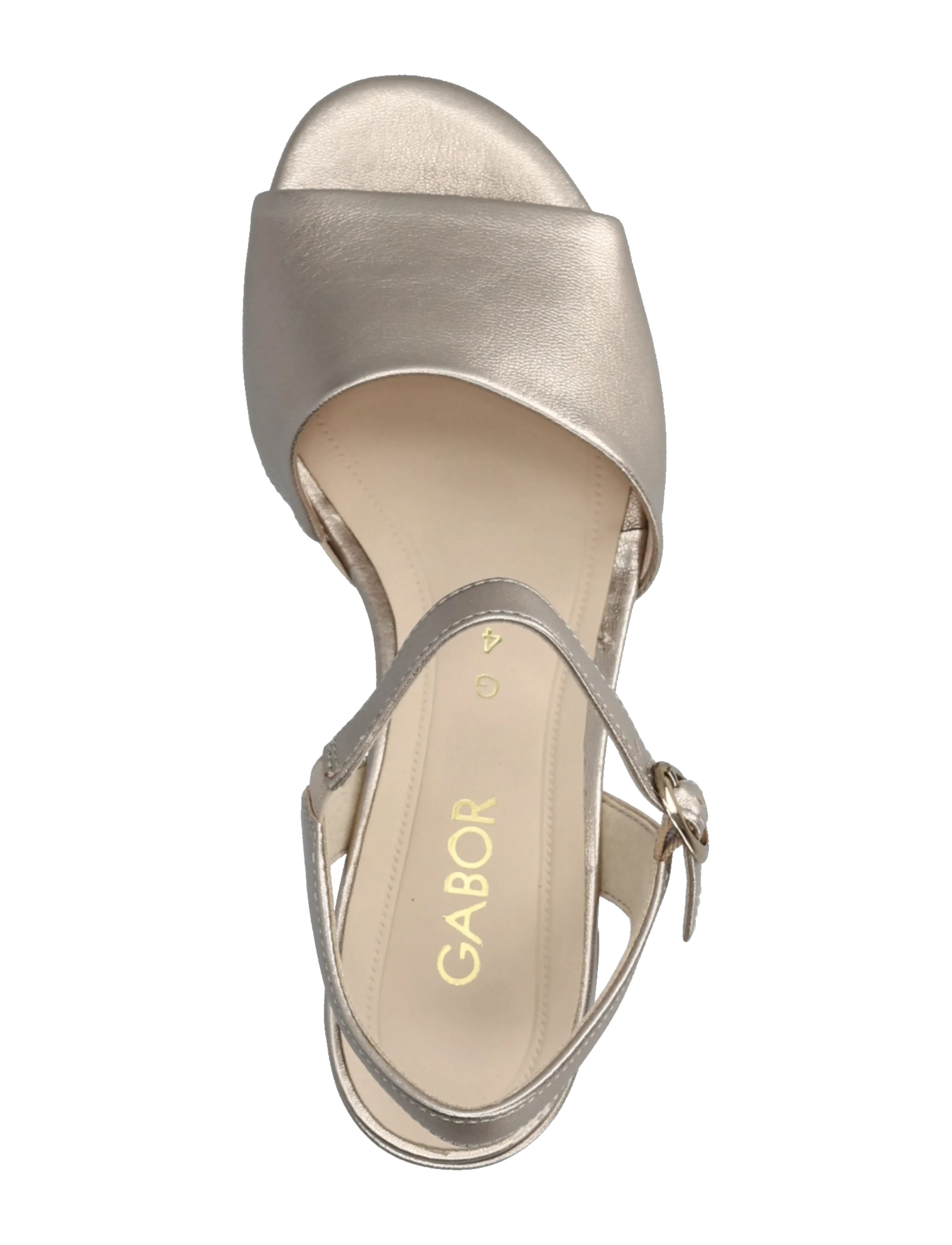 Gabor - Ankle-strap sandal - sandaletten - soft gold - 3