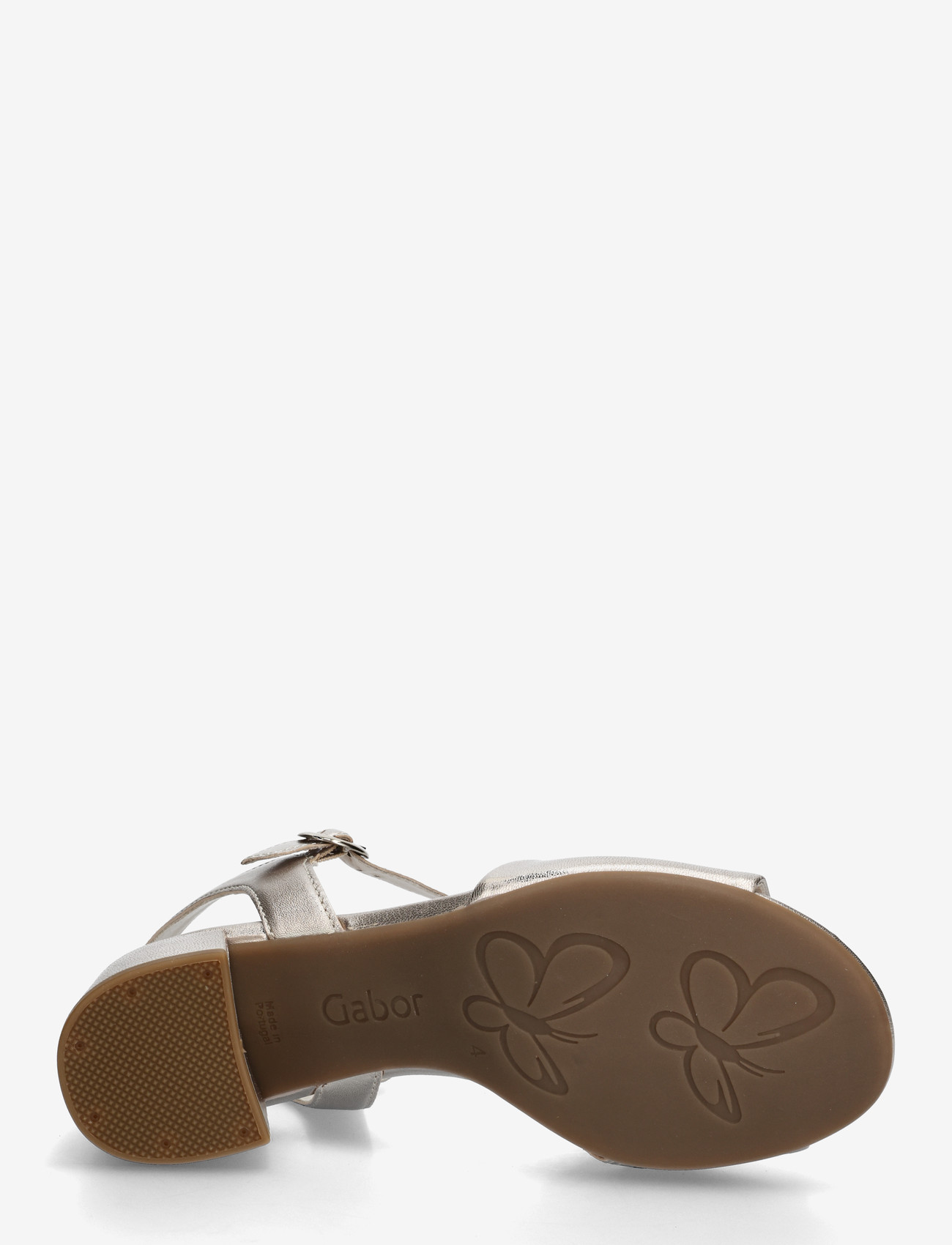 Gabor - Ankle-strap sandal - sandaletten - soft gold - 4