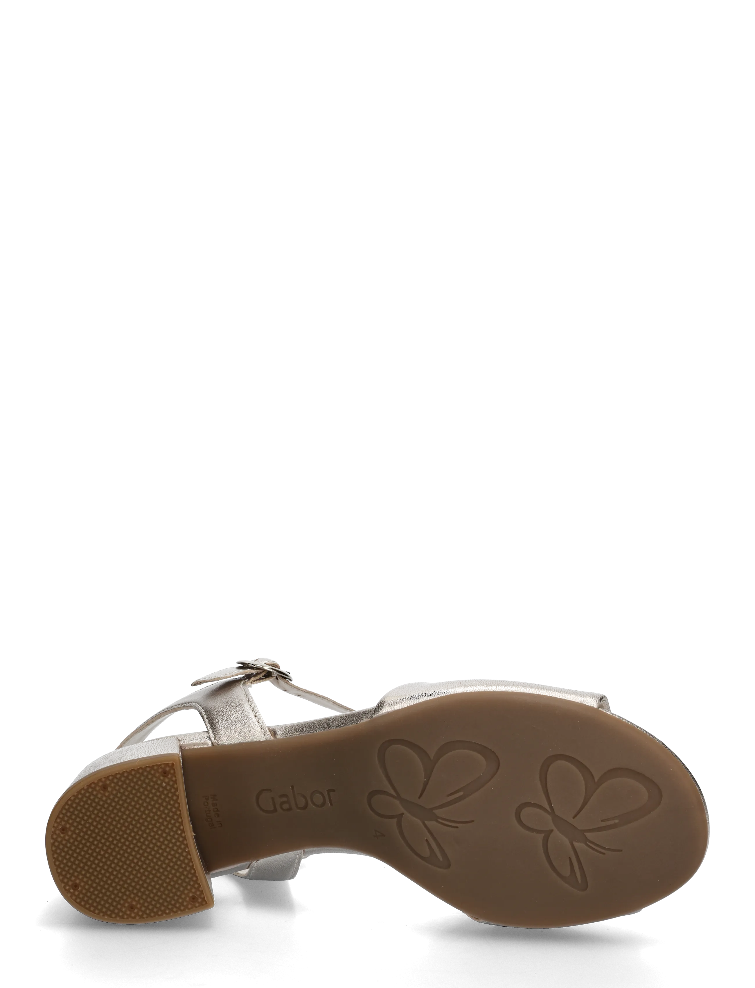 Gabor - Ankle-strap sandal - sandaletten - soft gold - 4