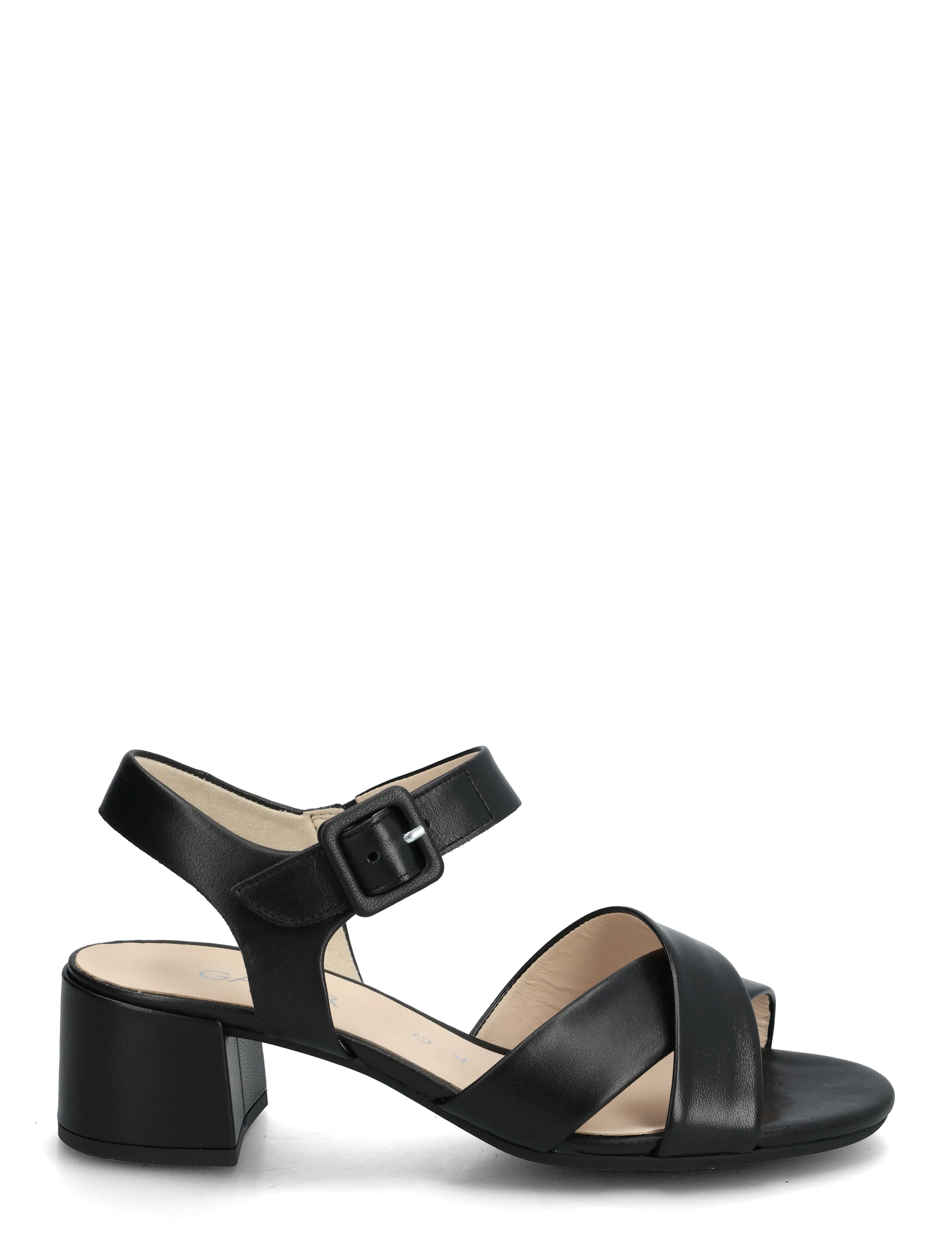 Gabor - Ankle-strap sandal - lahtised kontsakingad - black - 1