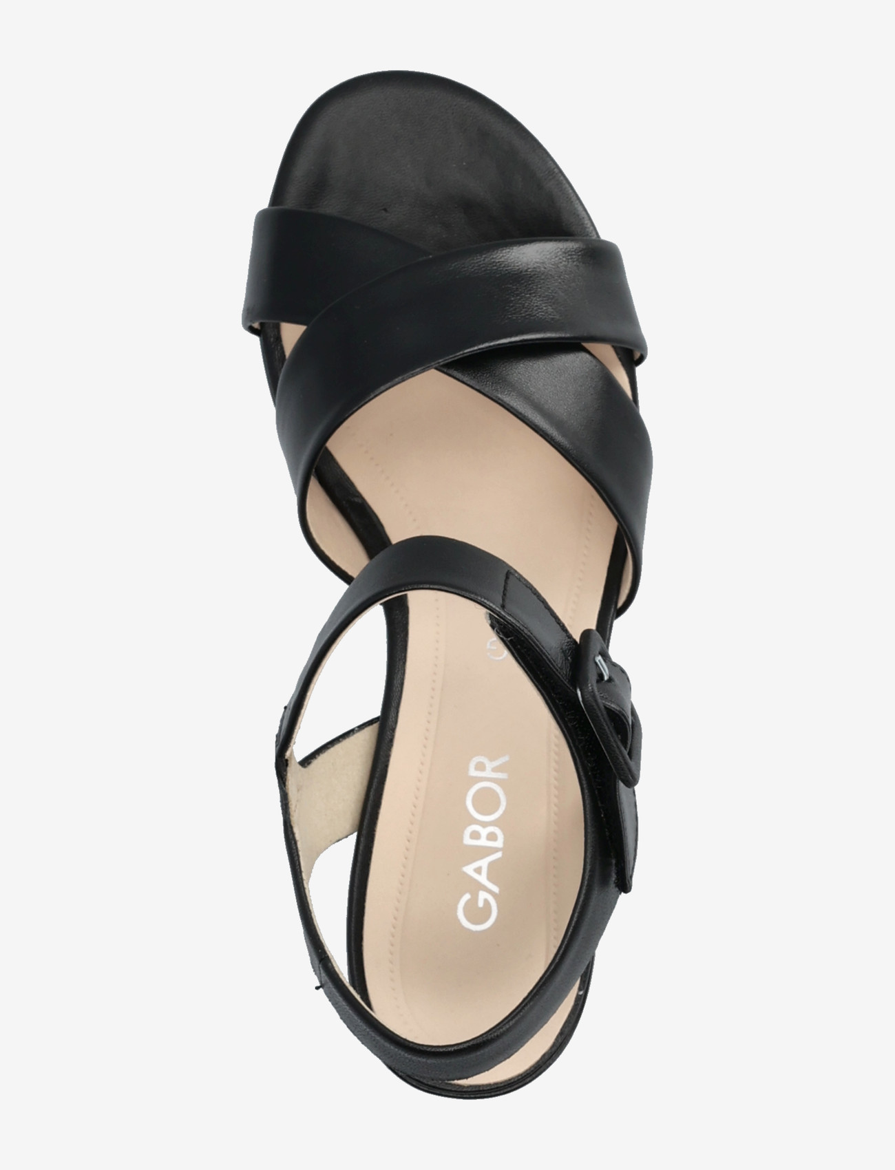 Gabor - Ankle-strap sandal - sandaler med hæl - black - 3