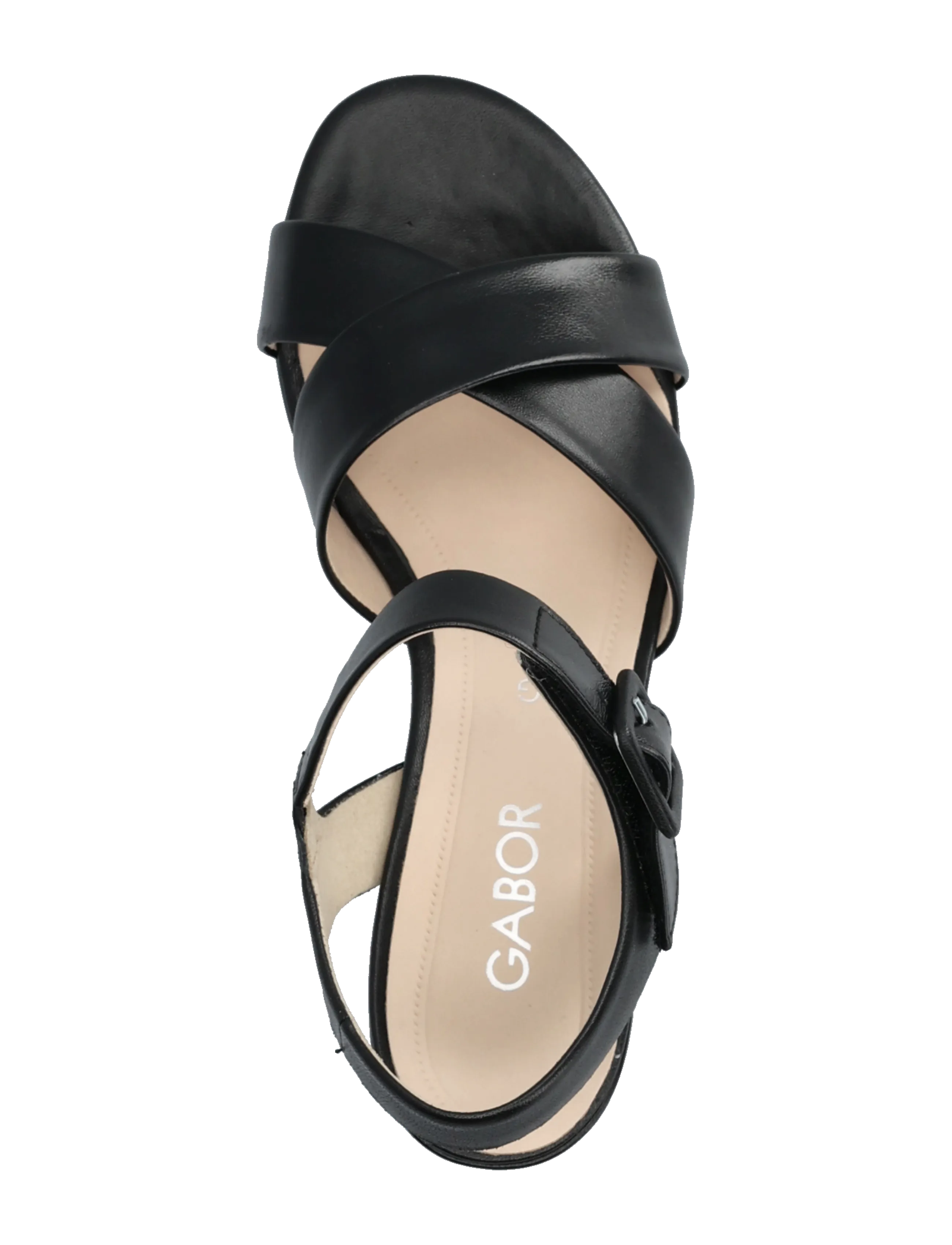 Gabor - Ankle-strap sandal - lahtised kontsakingad - black - 3