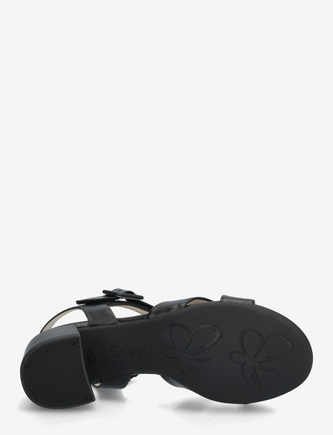Gabor - Ankle-strap sandal - sandaler med hæl - black - 4