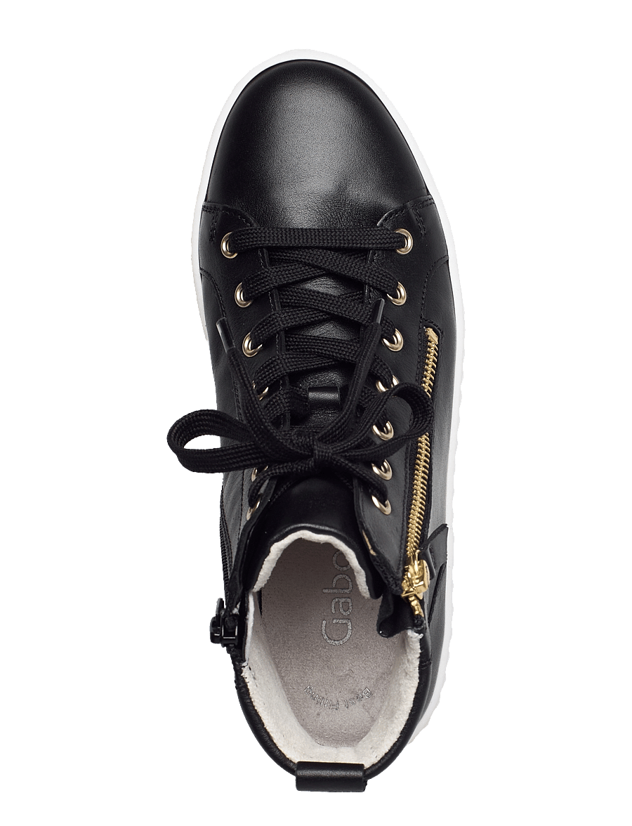 Gabor - Sneaker ankle boot - black - 3
