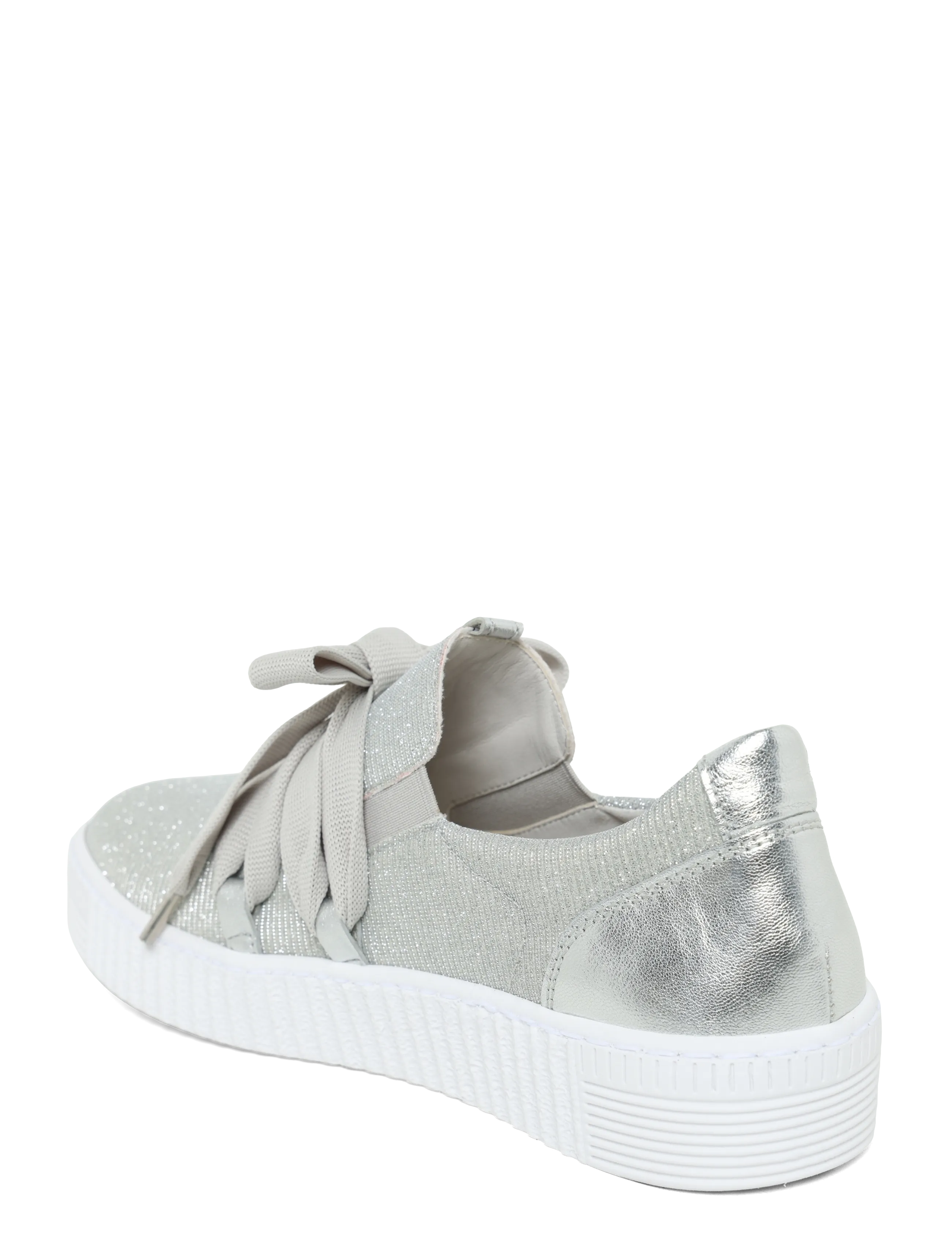 Gabor - Sneaker loafer - madala säärega tossud - shiny silver - 1