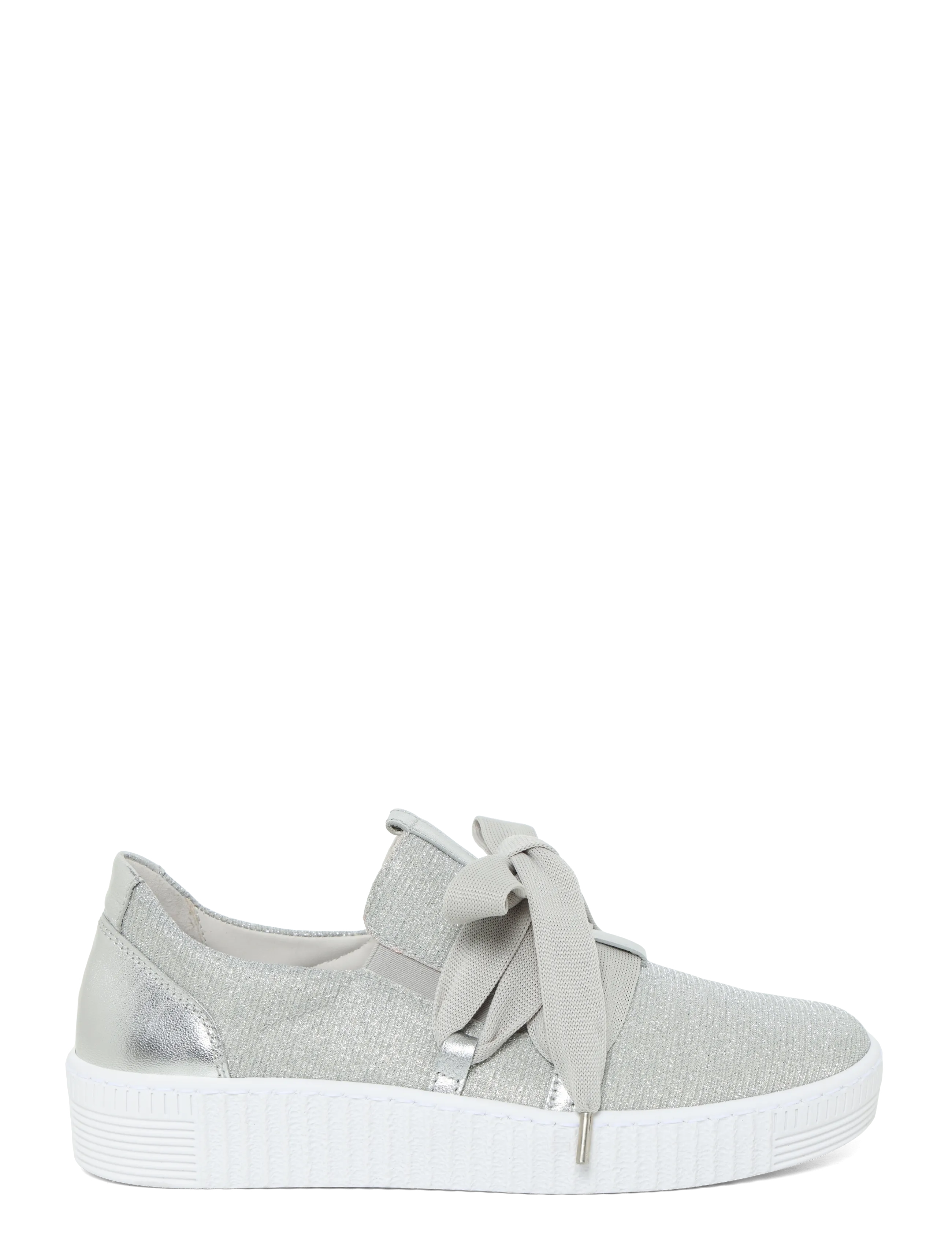 Gabor - Sneaker loafer - madala säärega tossud - shiny silver - 2