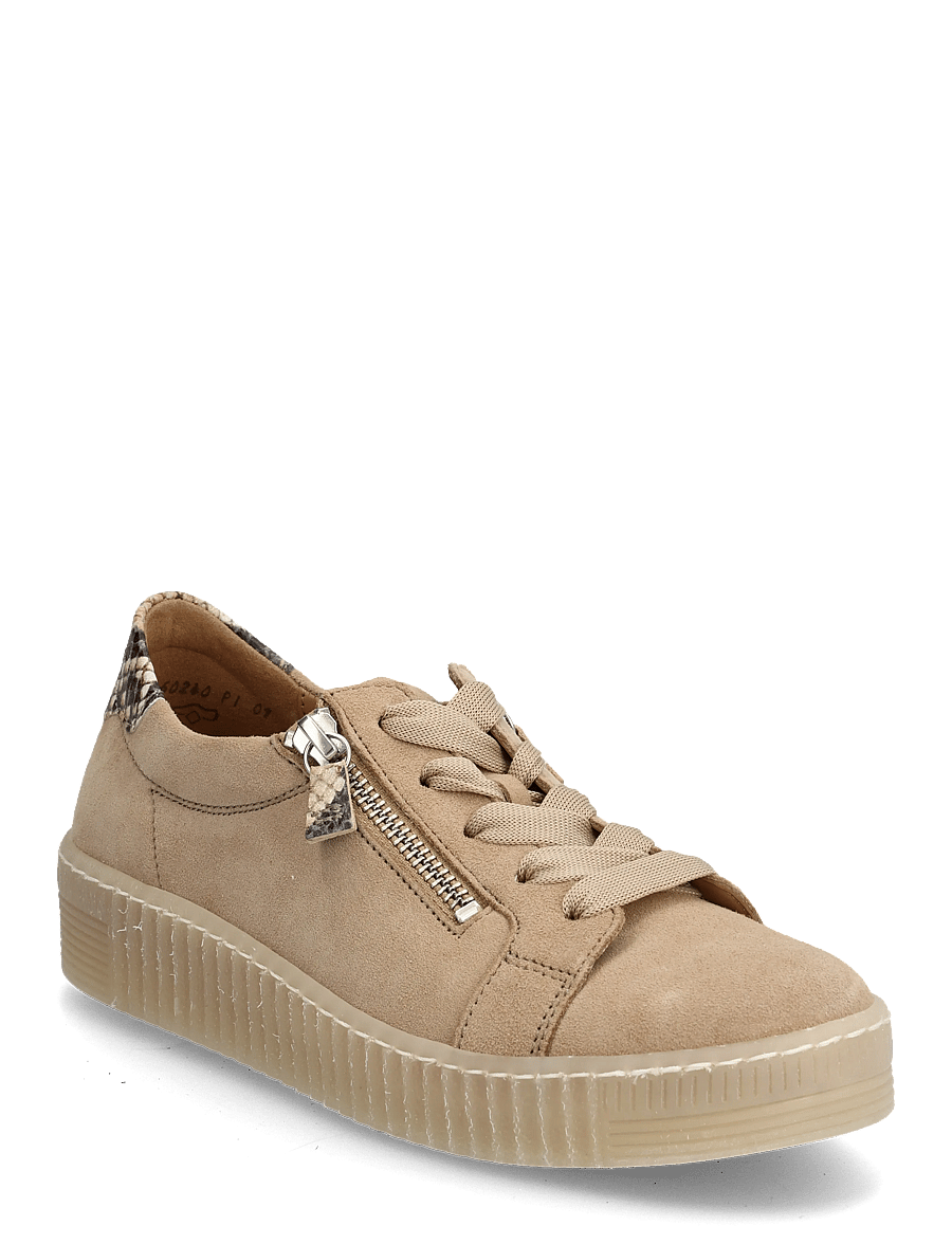 Gabor - Sneaker - konfirmation - sand, beige snake - 0