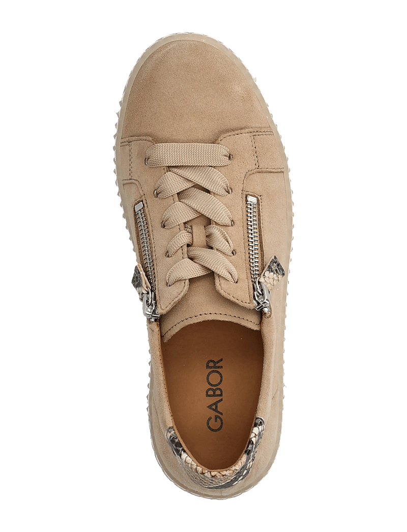 Gabor - Sneaker - konfirmation - sand, beige snake - 3