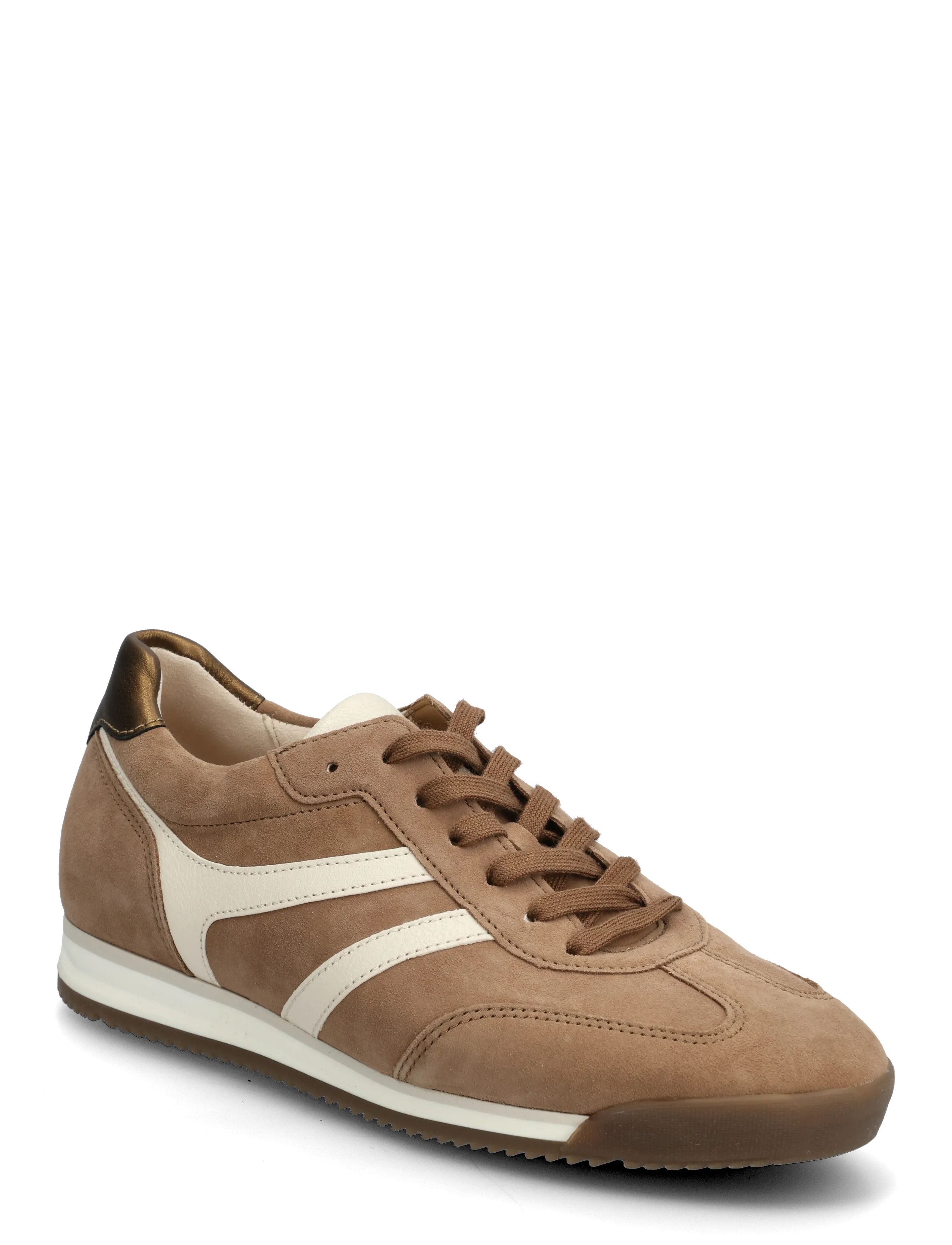 Gabor Sneaker - Transitional Layering - COGNAC, CREAM / brown