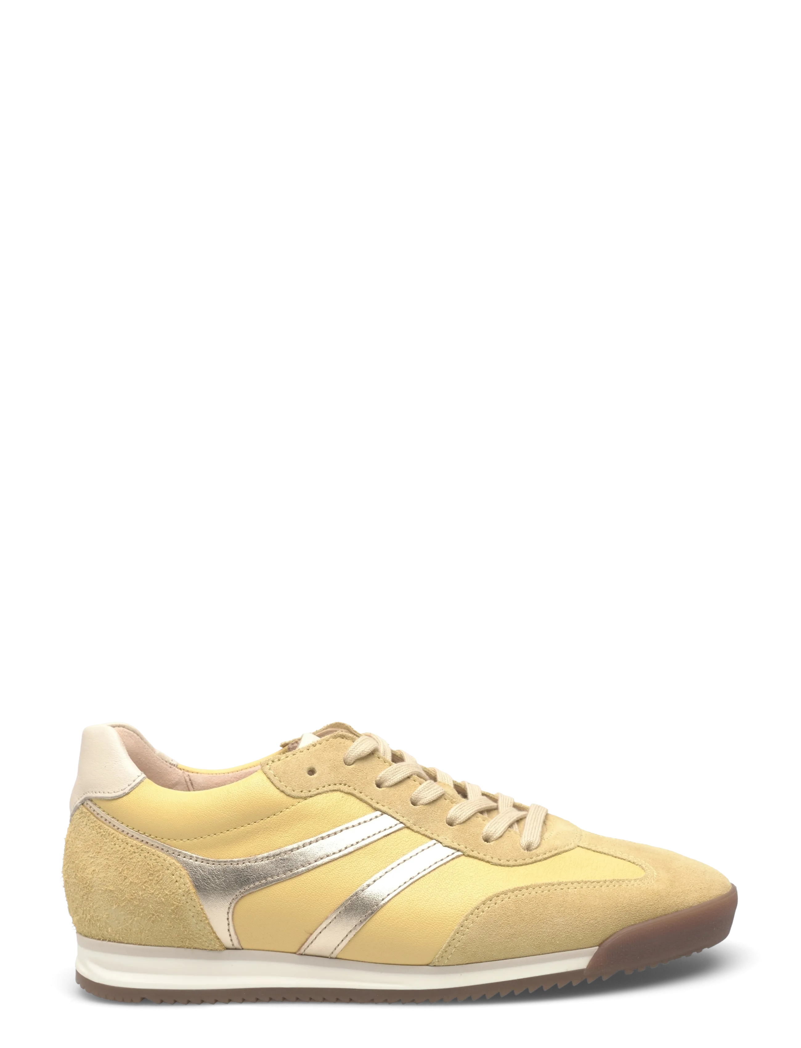 Gabor - Sneaker - sportiska stila apavi ar pazeminātu potītes daļu - light yellow, cream - 2