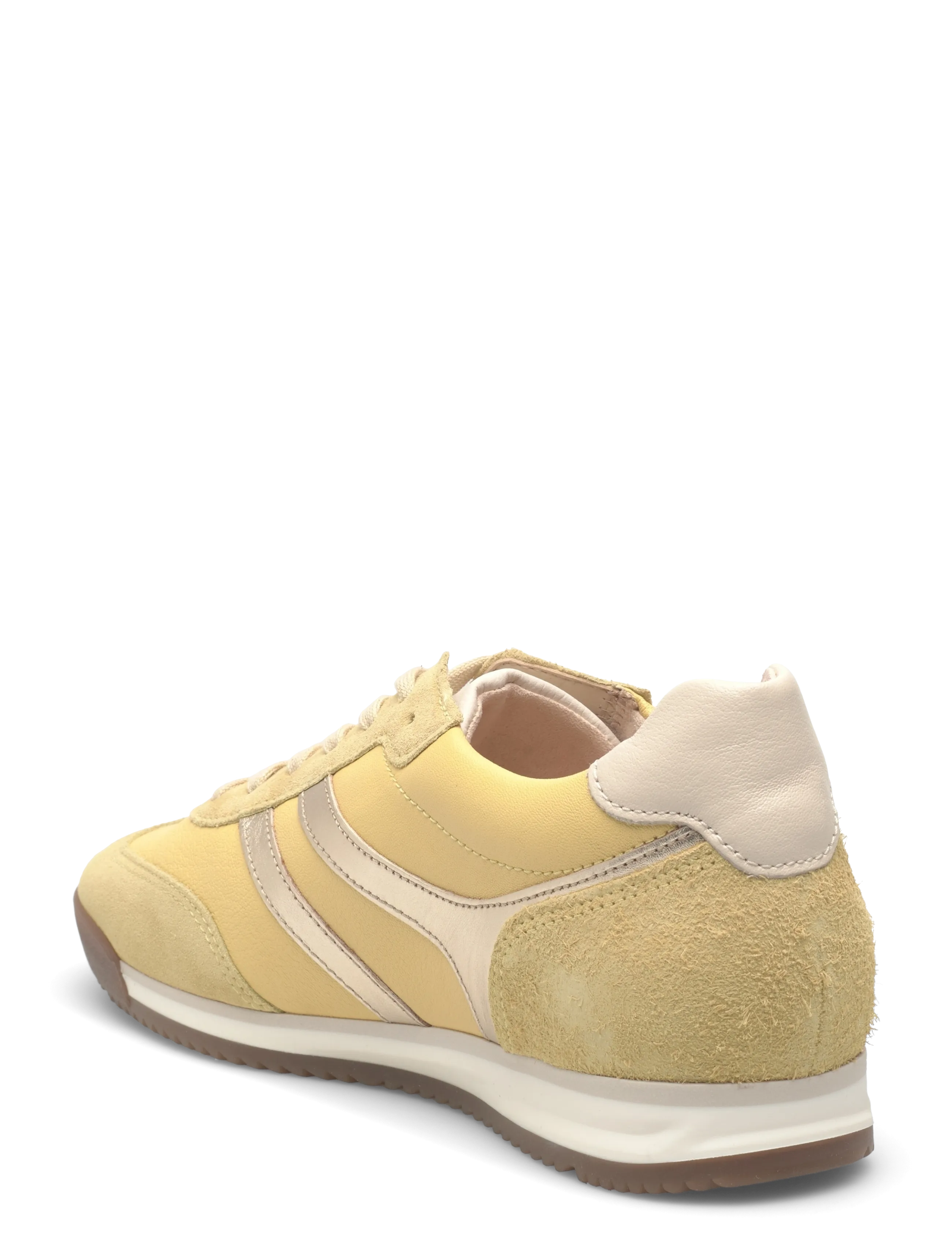 Gabor - Sneaker - sportiska stila apavi ar pazeminātu potītes daļu - light yellow, cream - 3