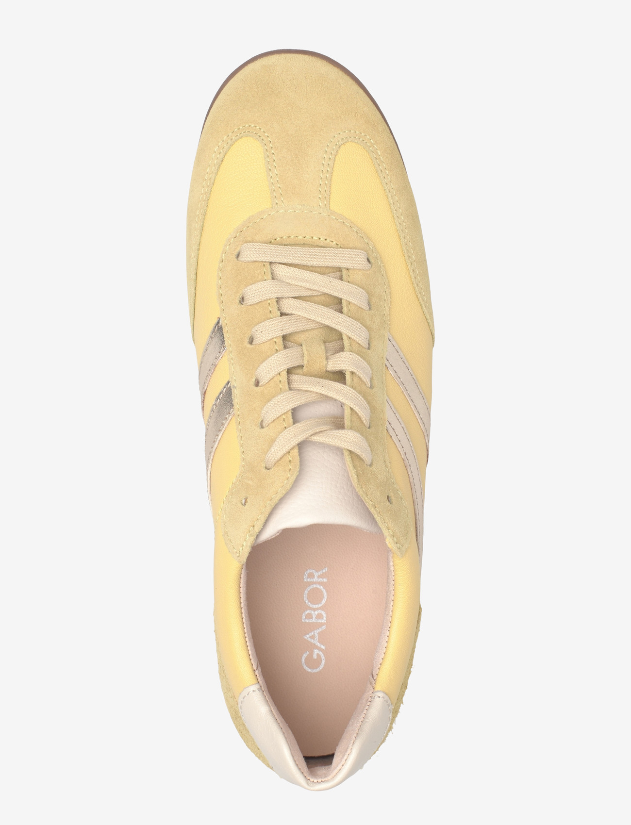 Gabor - Sneaker - niedrige sneakers - light yellow, cream - 4