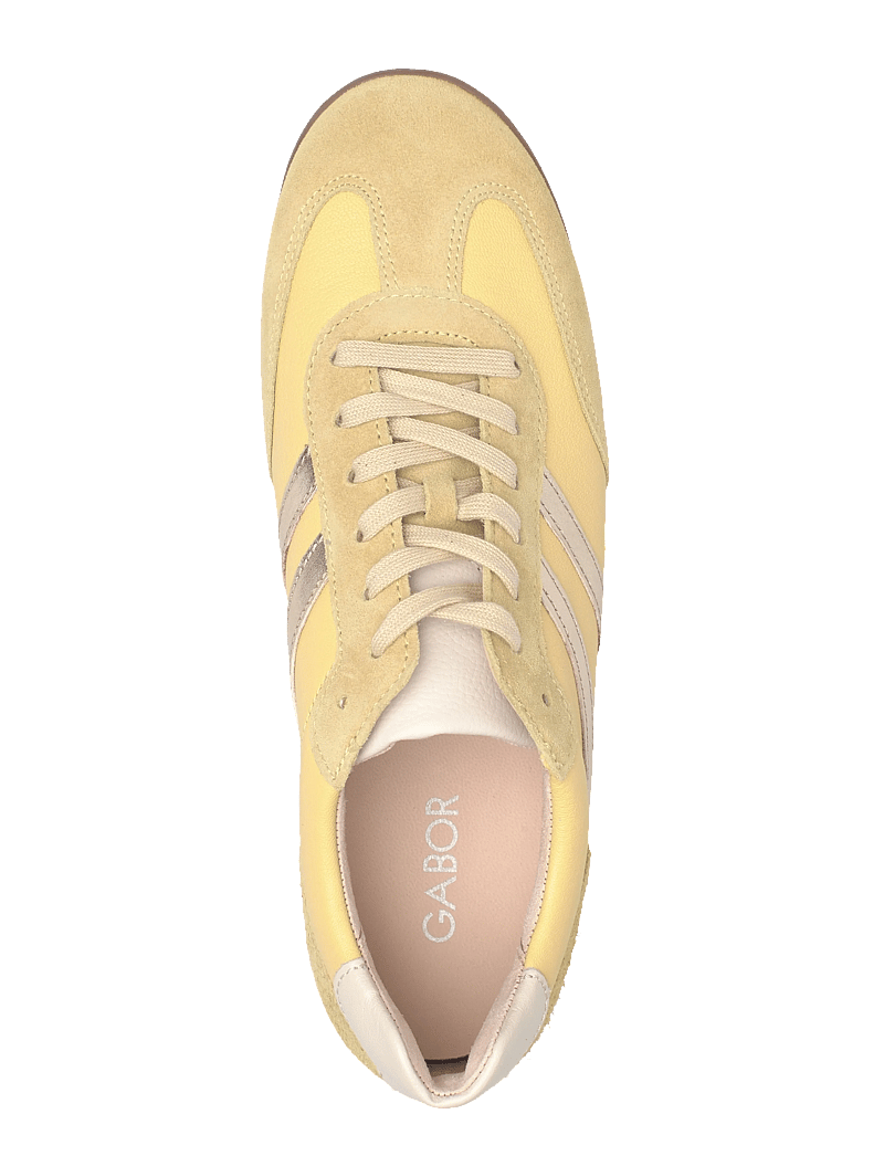 Gabor - Sneaker - niedrige sneakers - light yellow, cream - 4