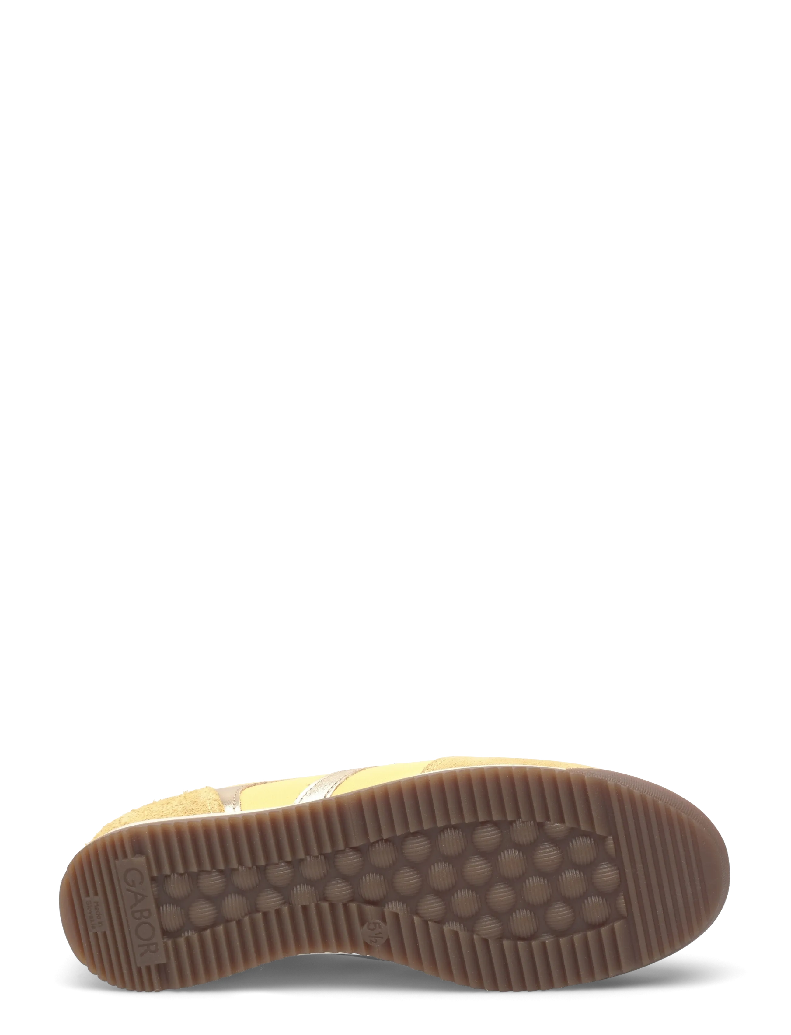 Gabor - Sneaker - sportiska stila apavi ar pazeminātu potītes daļu - light yellow, cream - 5