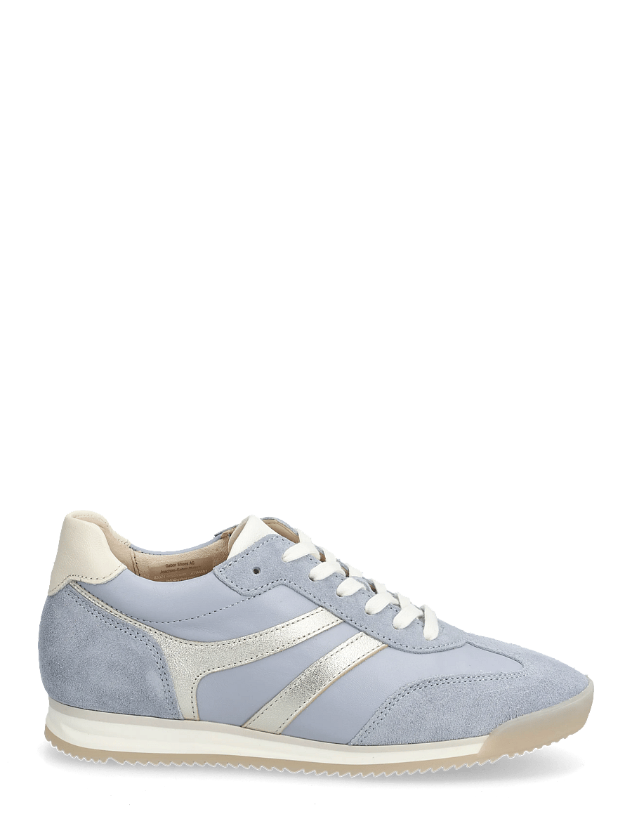 Gabor - Sneaker - niedrige sneaker - sky blue, cream - 1