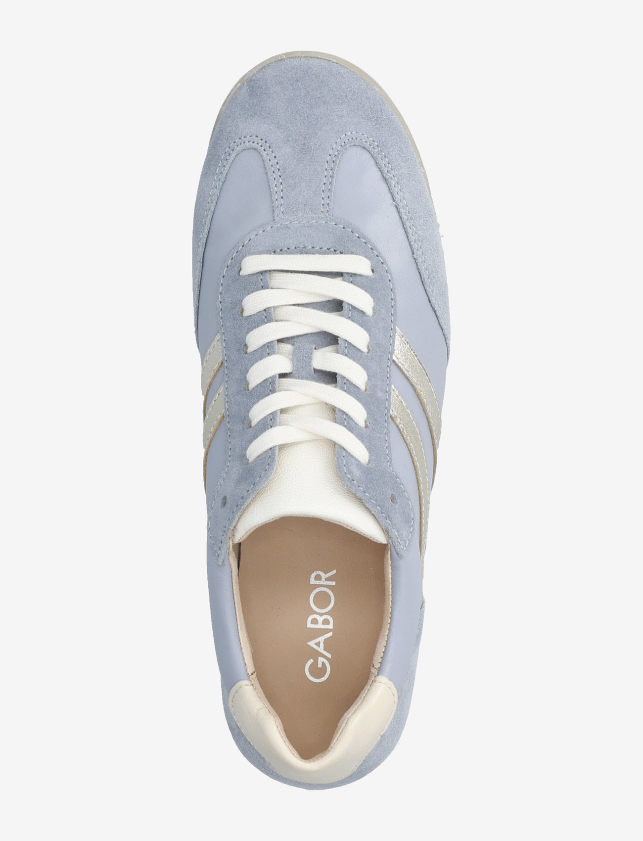 Gabor - Sneaker - lave sneakers - sky blue, cream - 3