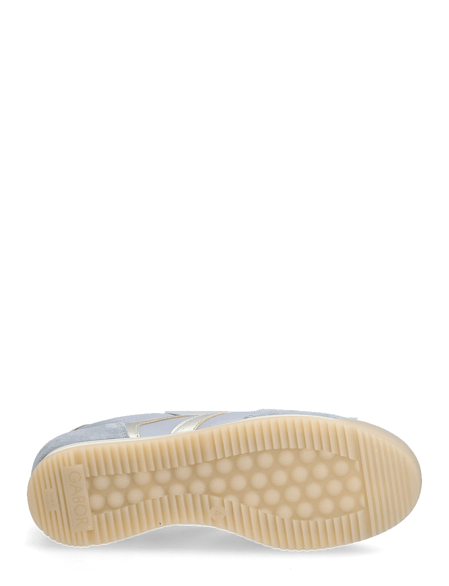 Gabor - Sneaker - niedrige sneaker - sky blue, cream - 4