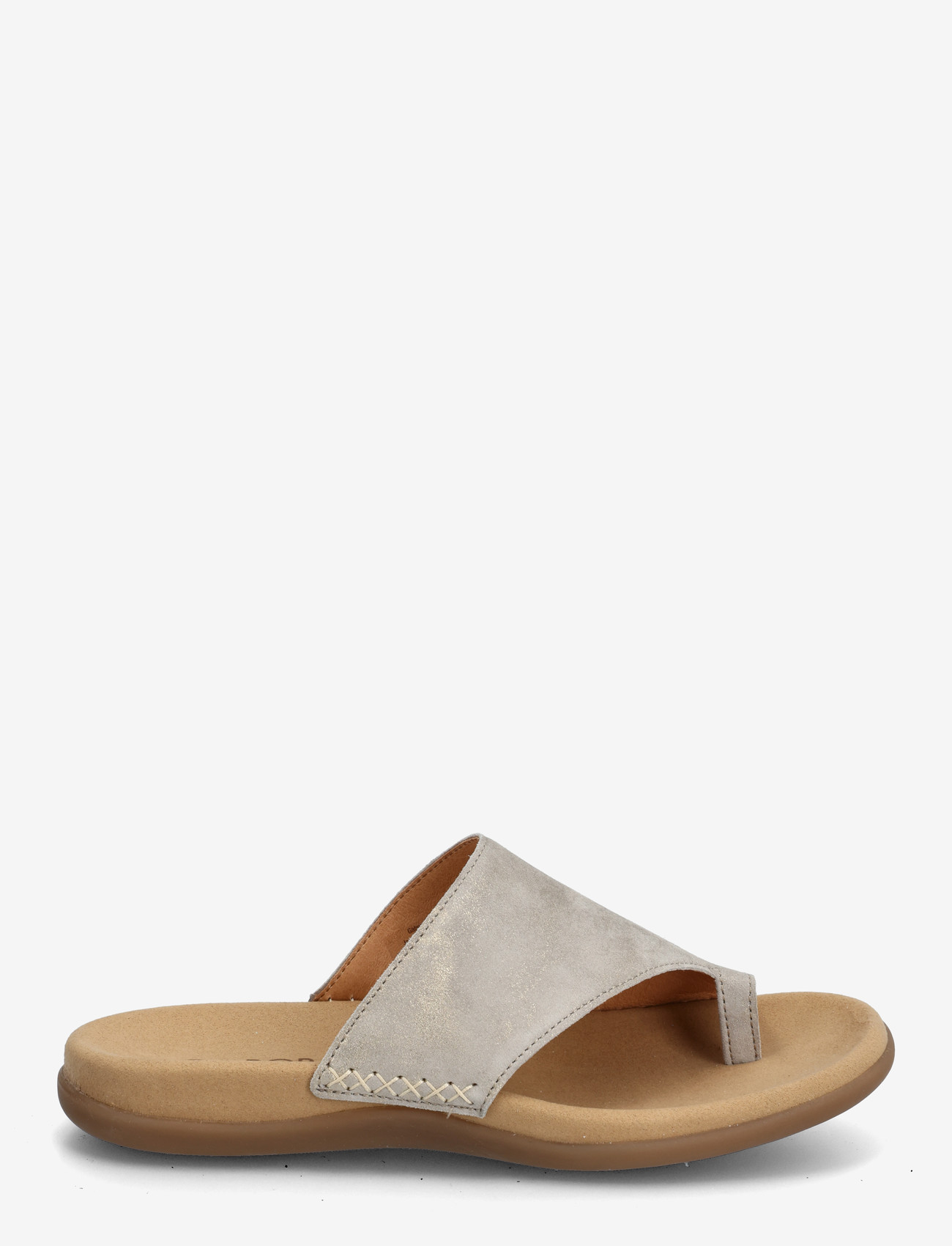 Gabor - Slip-in - varvassandaalit - shiny taupe - 1