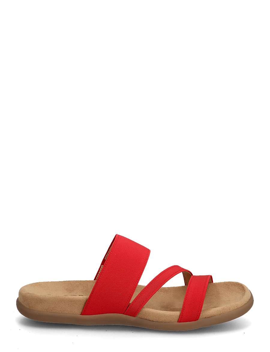 Gabor - Slip-in - flache sandalen - red - 1
