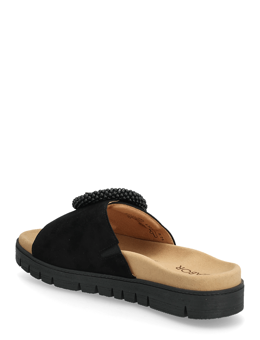 Gabor - Slip-in - sandales plates - black - 2