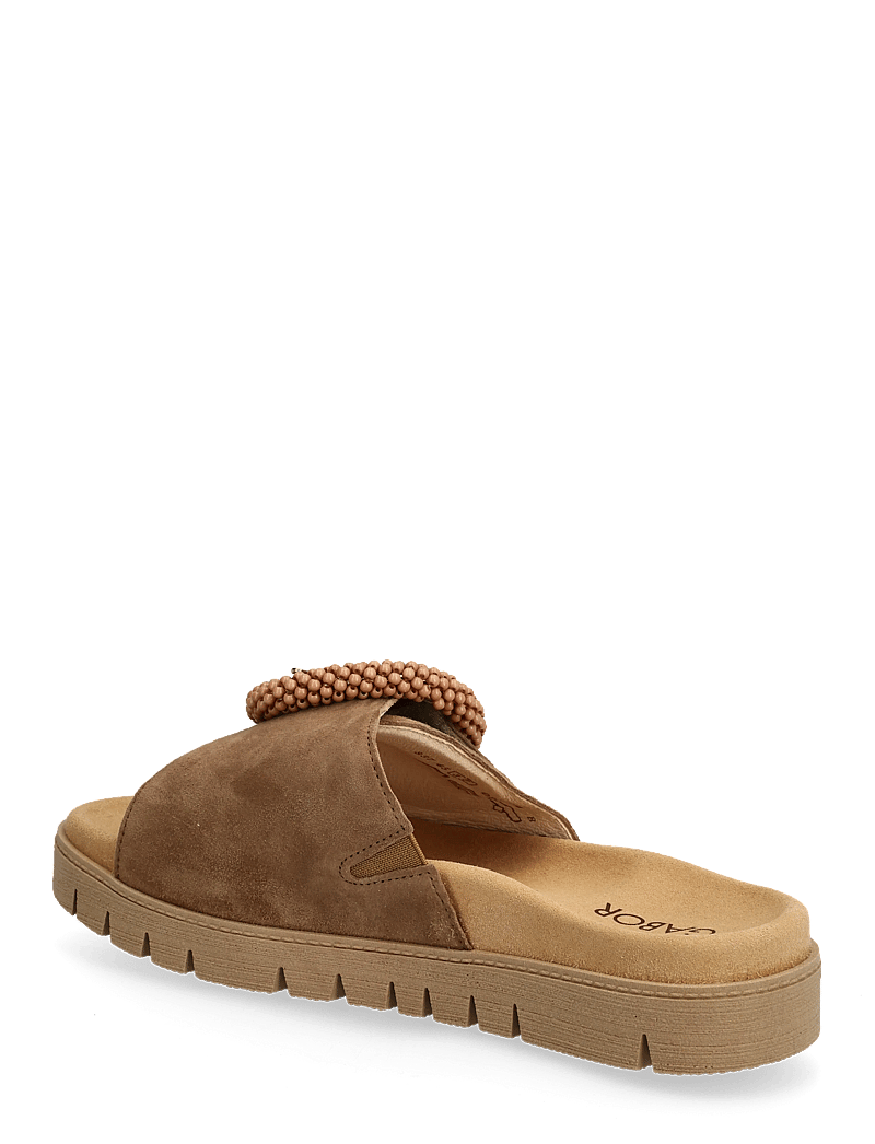Gabor - Slip-in - flache sandalen - camel - 2