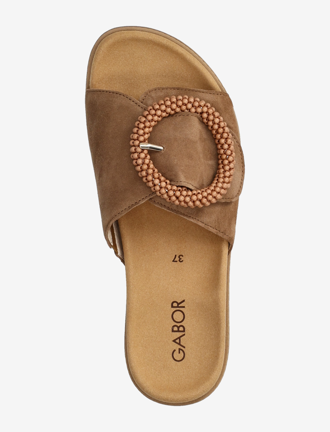 Gabor - Slip-in - flade sandaler - camel - 3