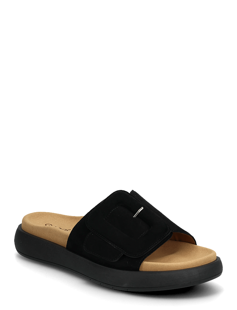 Gabor - Slip-in - flade sandaler - black - 0