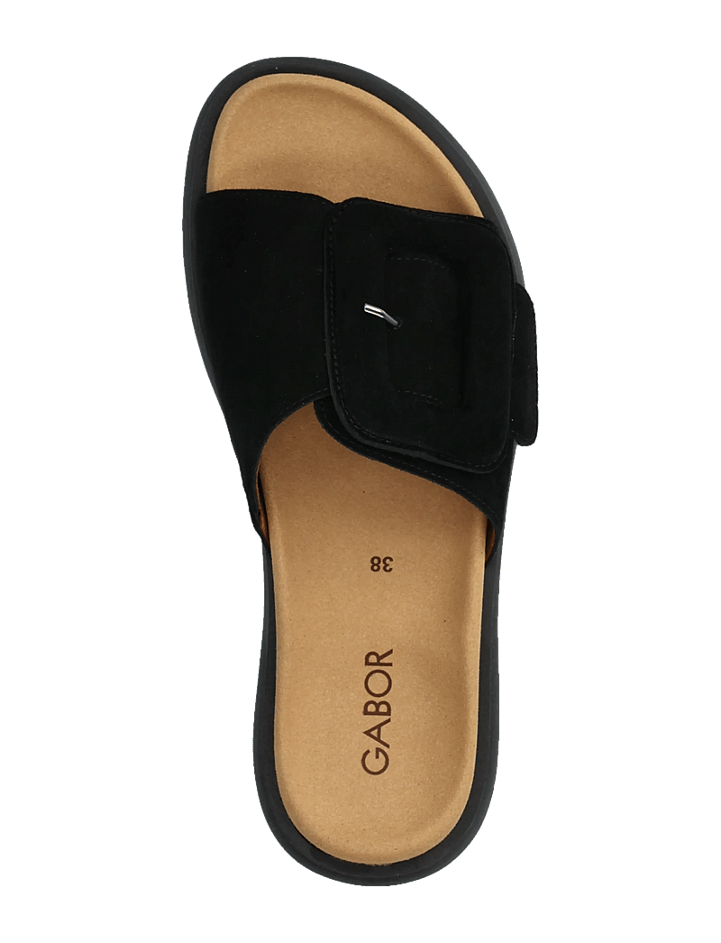 Gabor - Slip-in - flade sandaler - black - 3