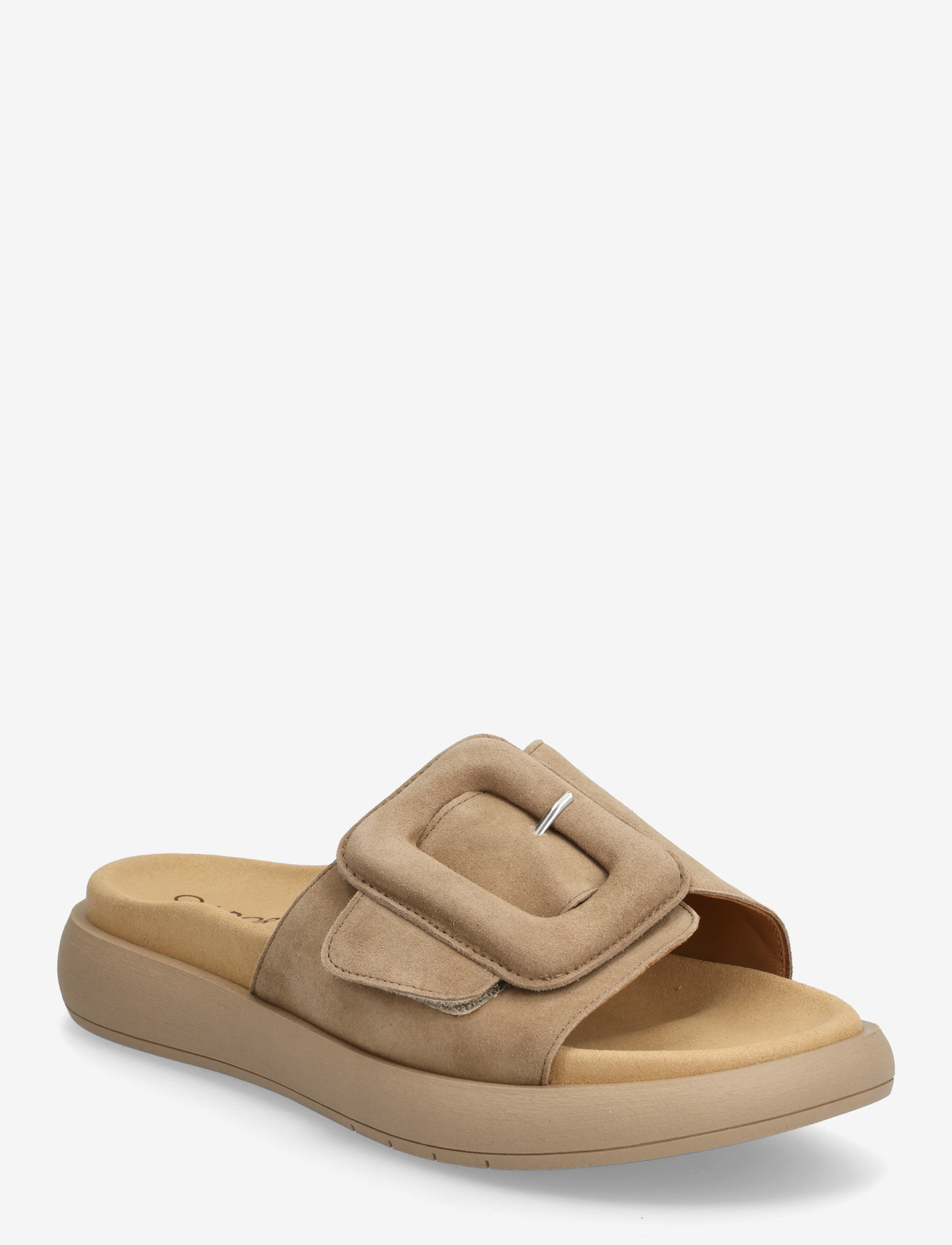 Gabor - Slip-in - platta mules - camel - 0