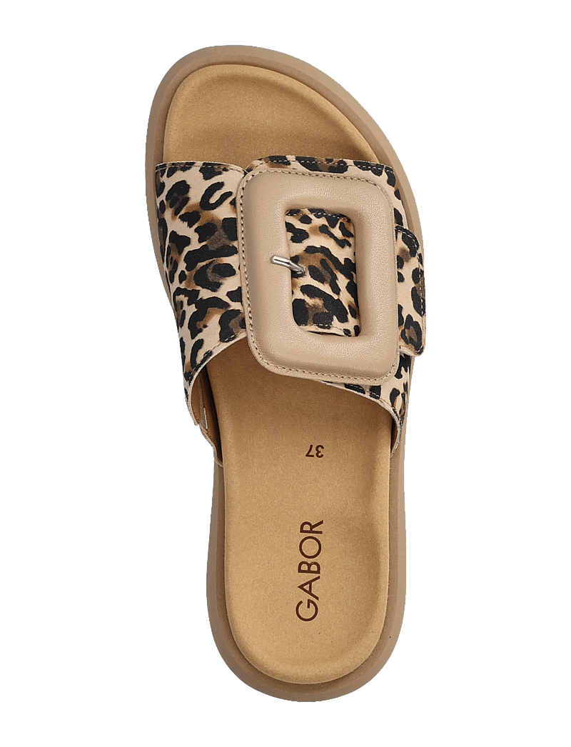 Gabor - Slip-in - flade sandaler - leopard - 3