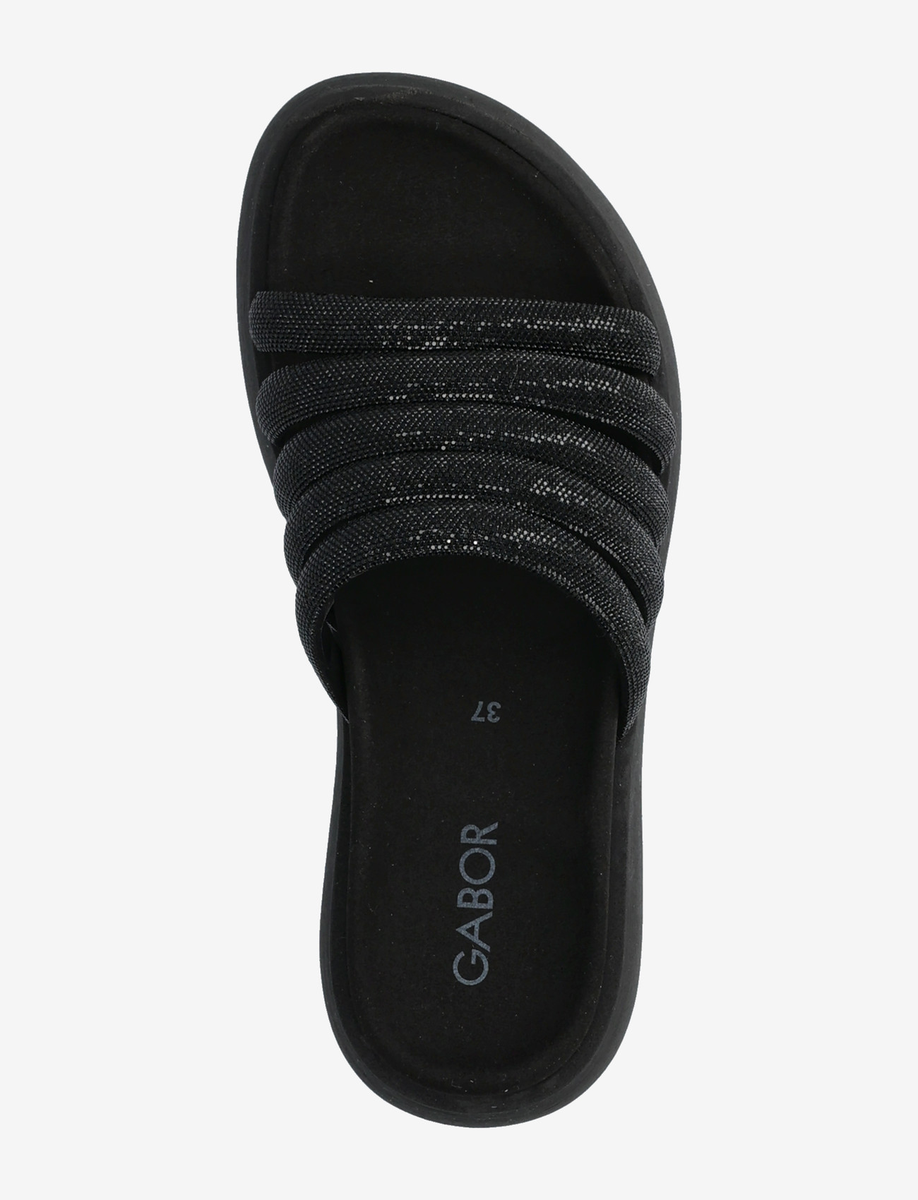 Gabor - Slip-in - flache sandalen - black - 3